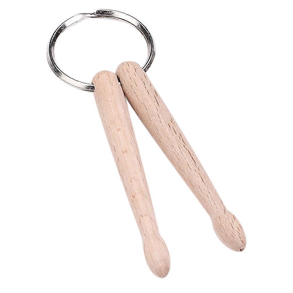 Decorative Drum Stick Keychain 5Pcs Unique Key Ring Pendant