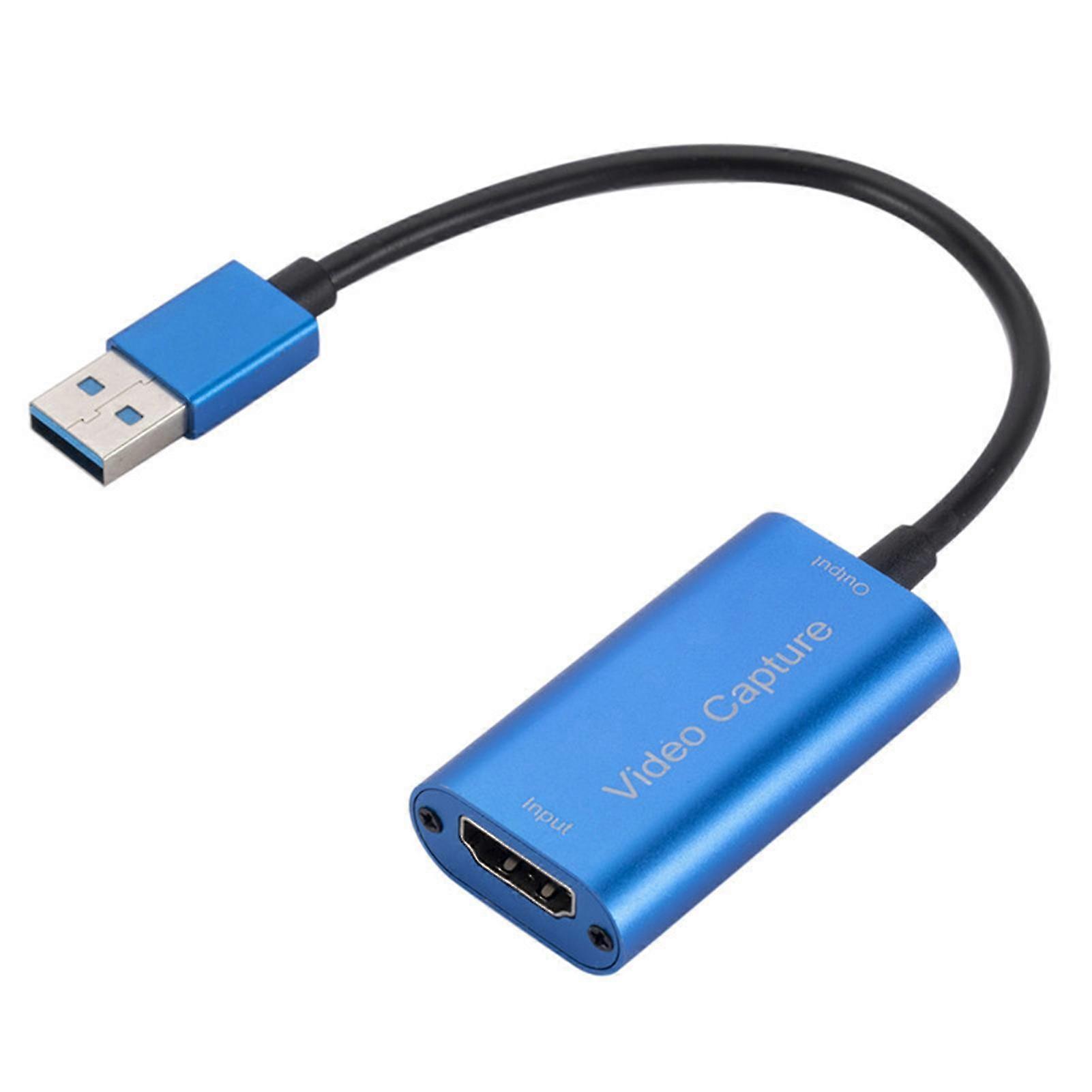 Video Capture Card Portable High Resolution Low Latency HDMI-compatible to USB 3.0 Game Capture Device for Live Streaming 2025