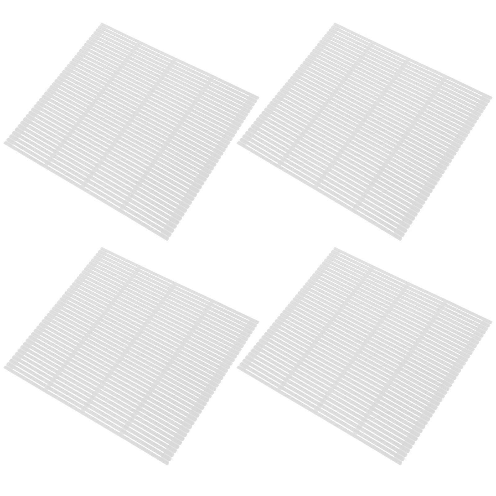 White Sushi Roller Mat for Sushi Making Tools 20Pcs