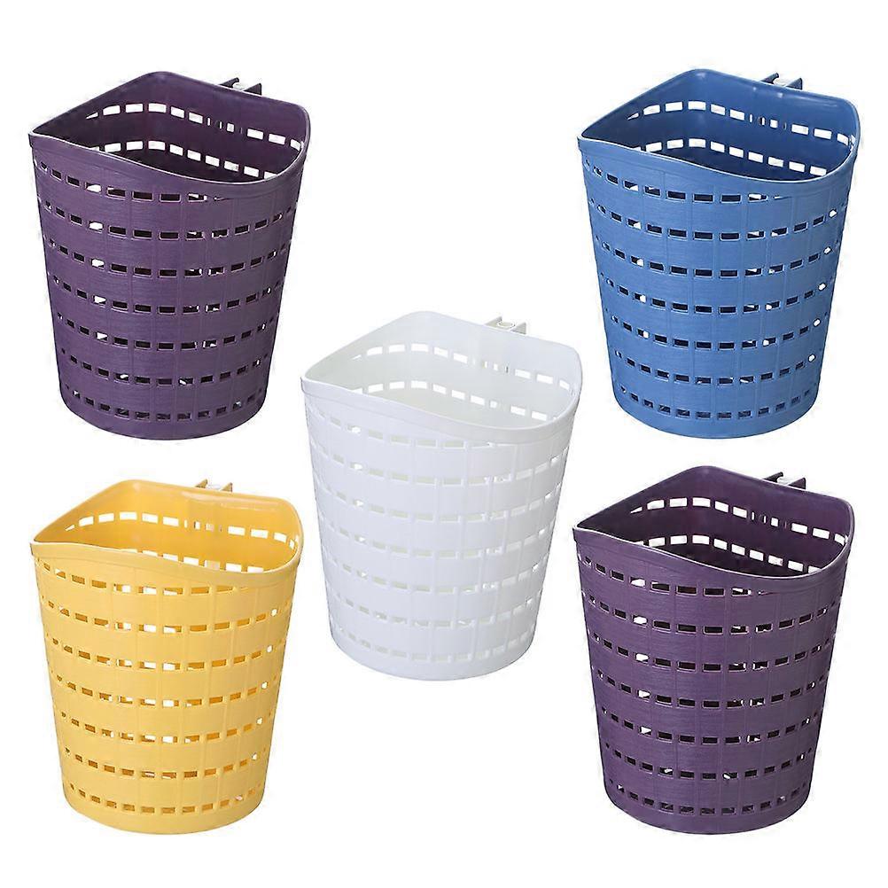 Household Storage Basket Hanging Rack for Storage 15Pcs Assorted Colors