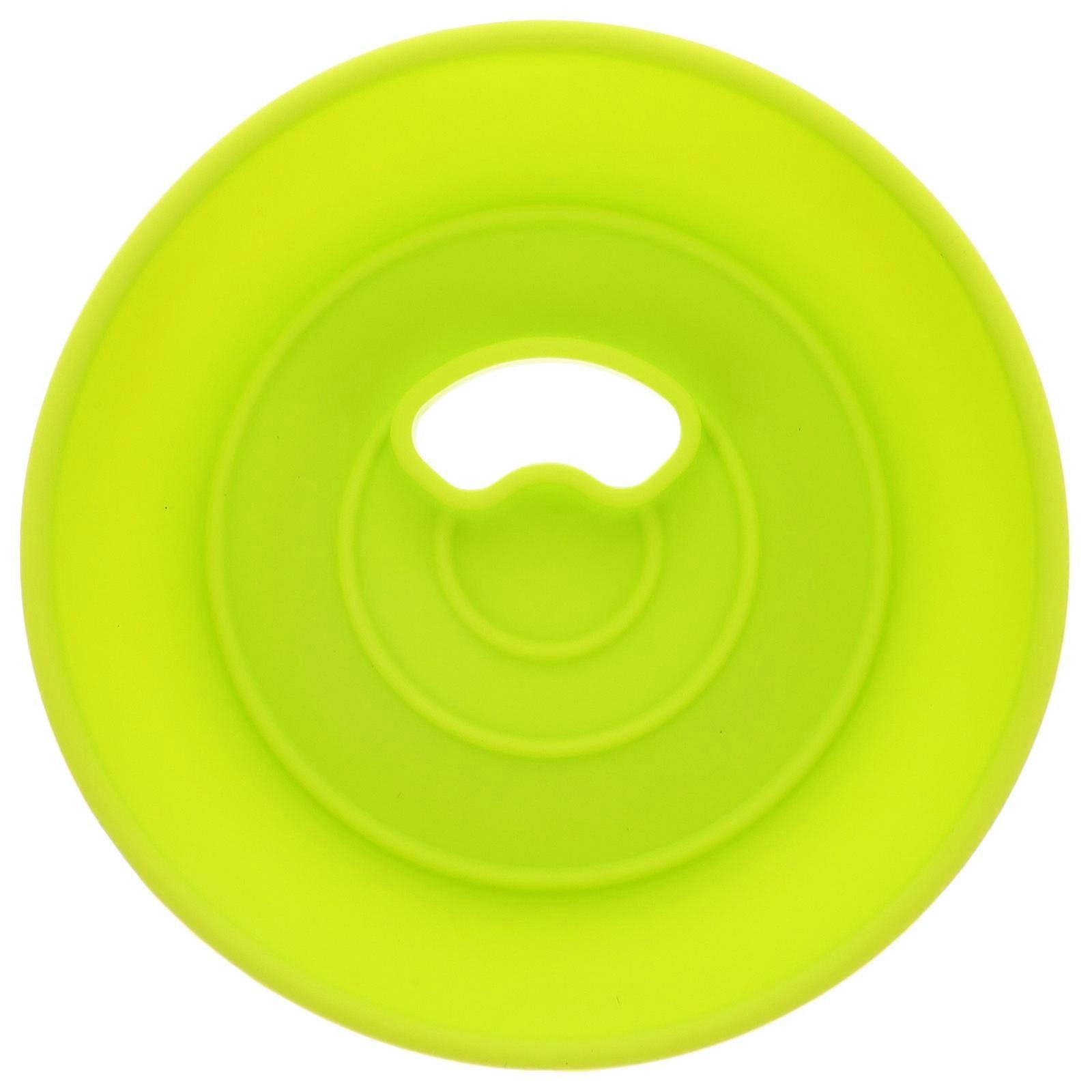 2Pcs Silicone Snack Tray for Cans Offering Versatile Snack Holding Green