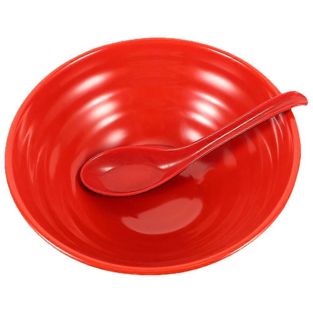 Breakfast Bowl Soup Bowls With Spoons Everyday Use 1Set