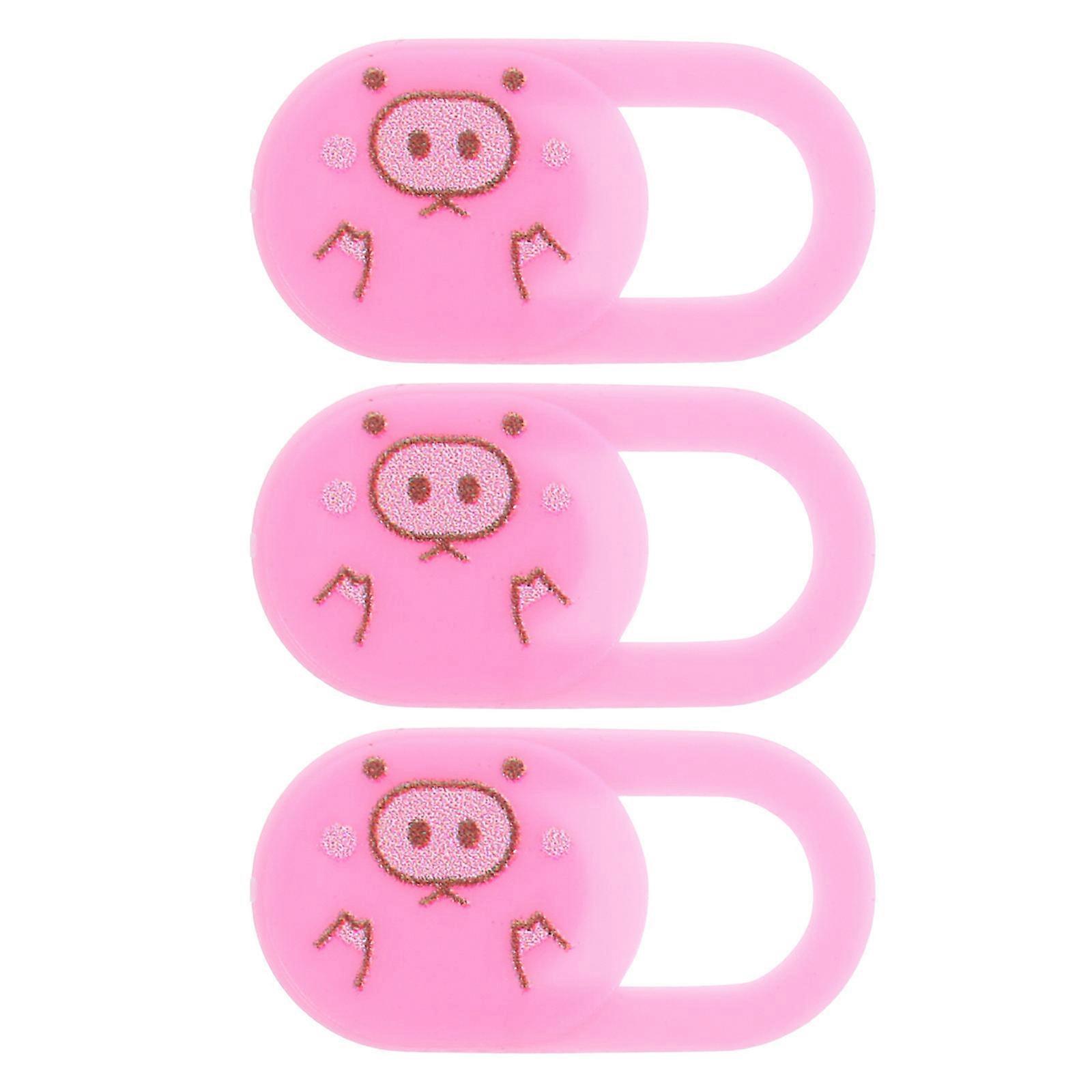 Webcam Privacy Lens Protector Slide Cover for Laptop with 9Pcs Pink