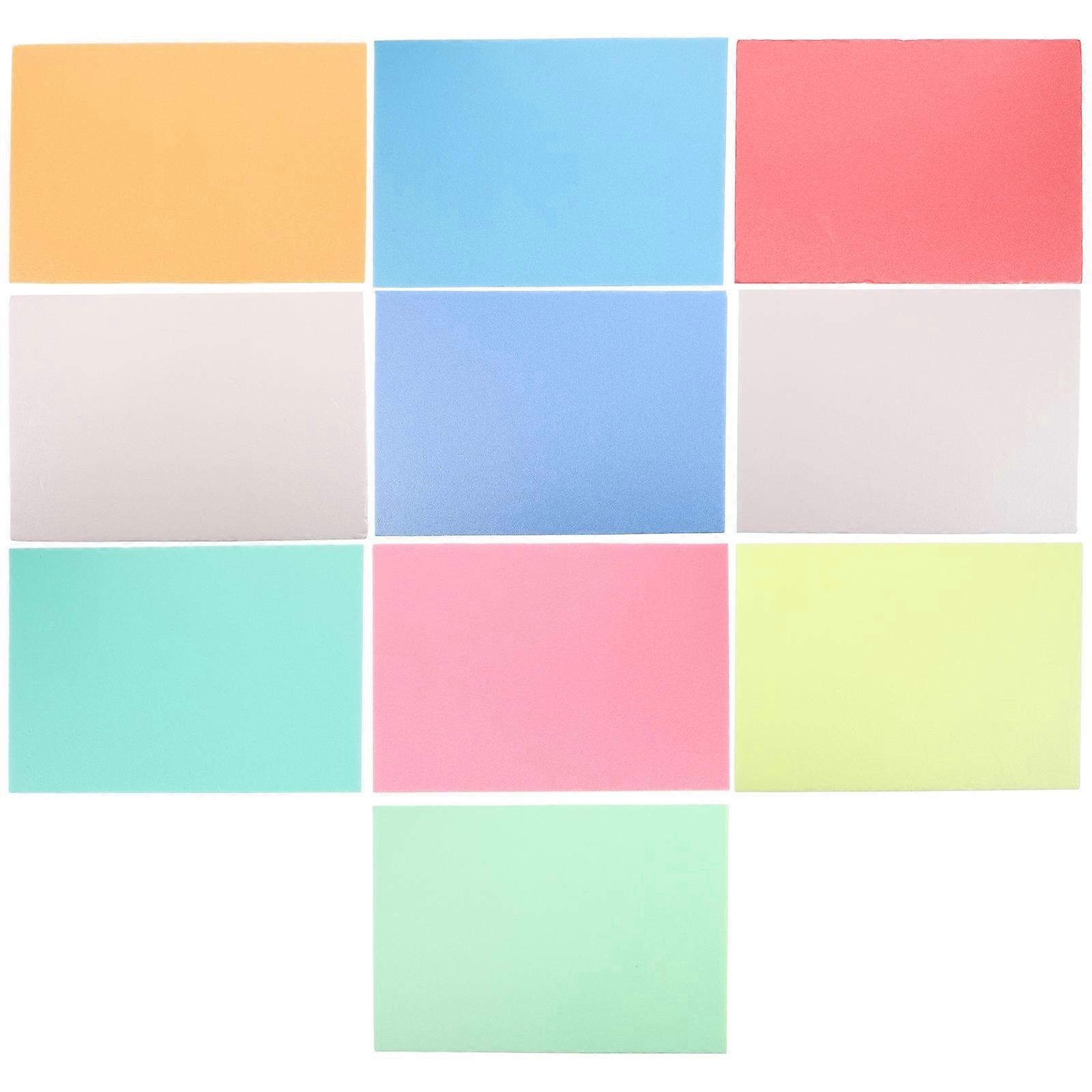 Assorted Color Foam Paper A4 Sheets For Kids Art Projects Family Bonding Hand-Eye Coordination 50Pcs