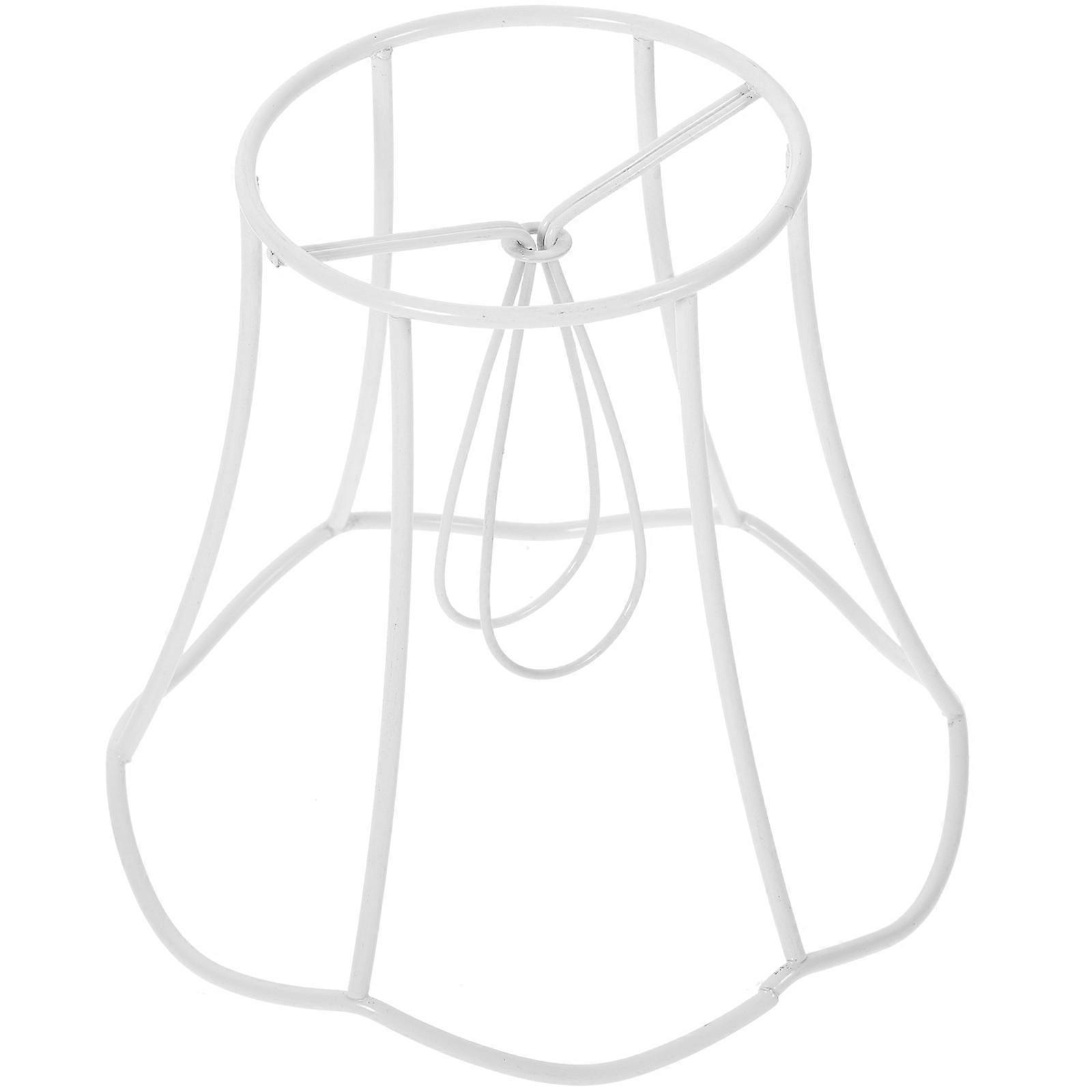 Metal Table Lampshade Frame DIY Frame for 4Pcs Desk Lamp Making Supply