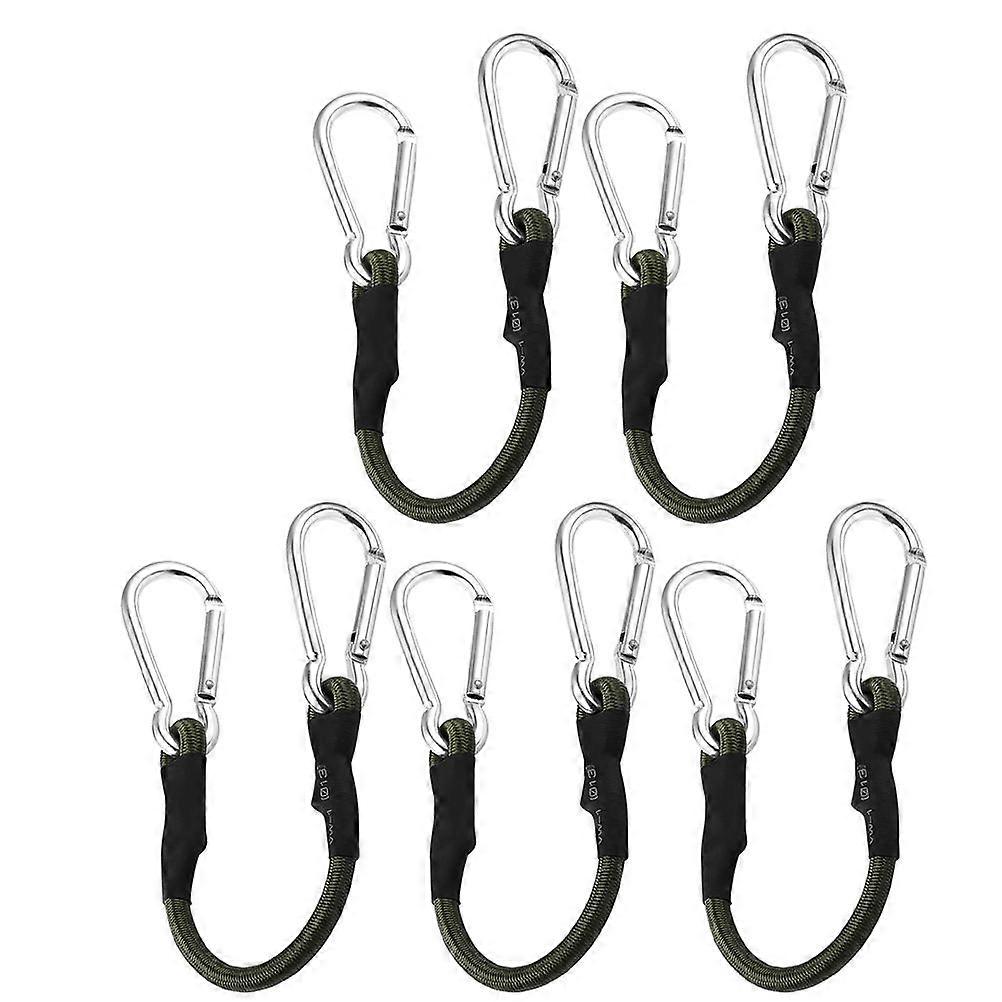 Heavy Duty Bungee Cords with Hooks for Outdoor Use Elastic Rope 20Pcs