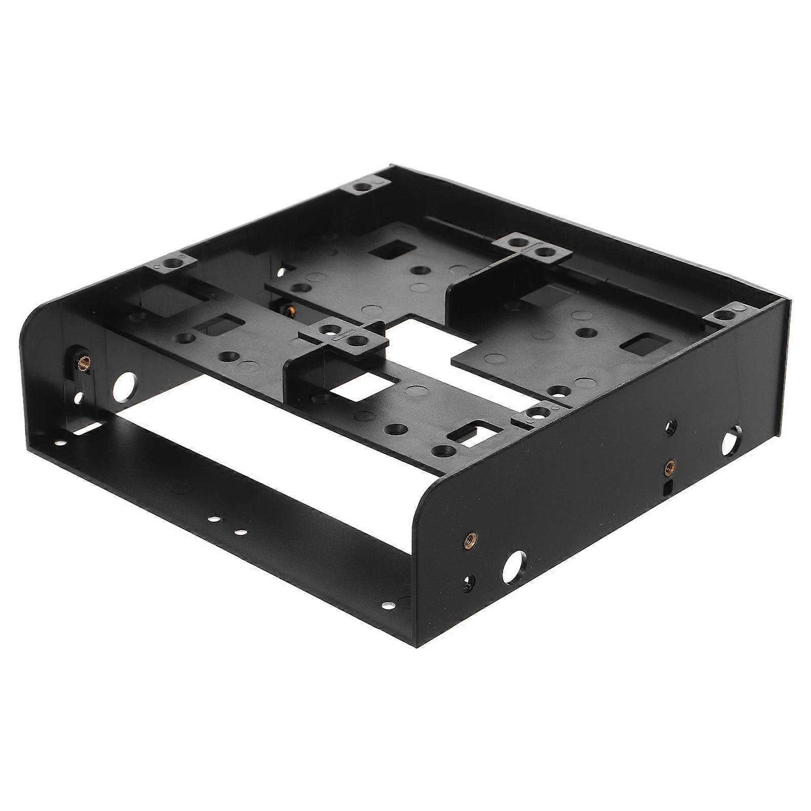Black Internal Hard Drive Mounting Kit for Reliable Use 4Pcs Bracket Set