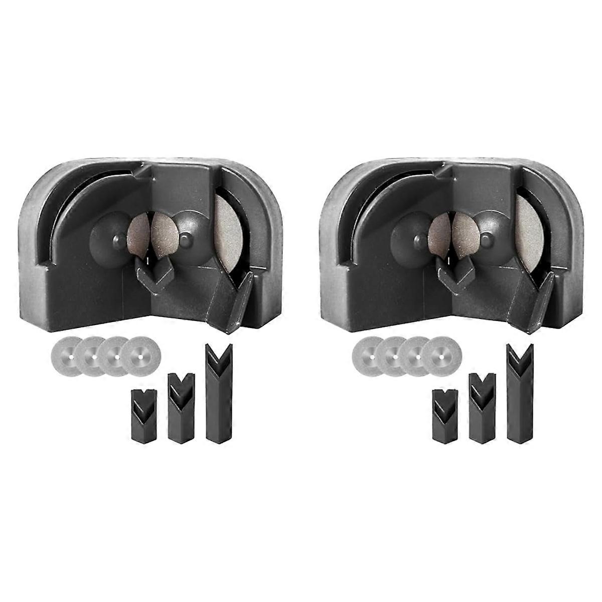 2X Drill Bit Sharpener,Multipurpose Drill Bit Grinding Sharpener with 8 Grinding Wheel,Drill Machine