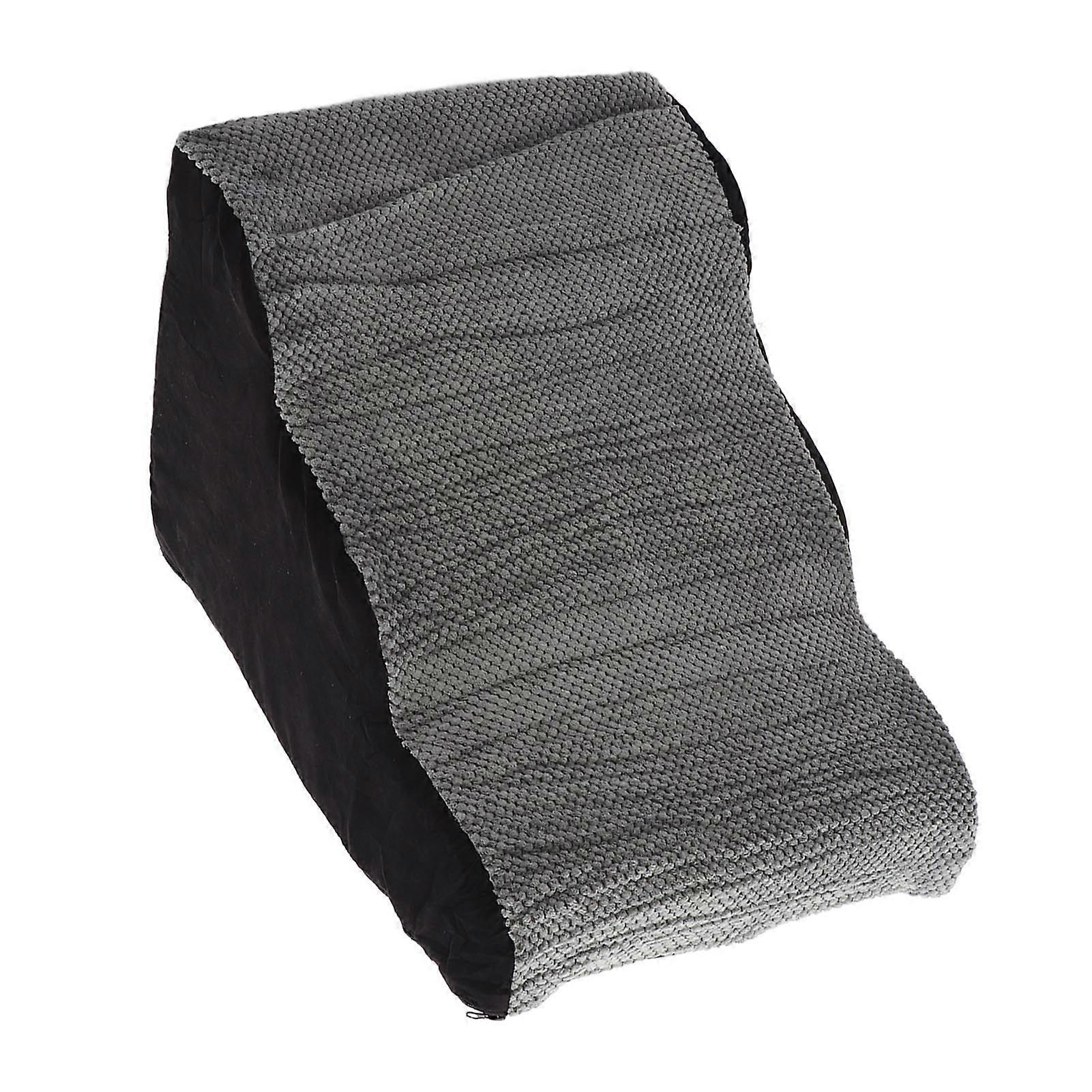 Hunderampe for små hunder Kjæledyr Sofa Rampe Slipless Bunn Flere Stadier Bølgeformet Liten Kjæledyr Trapp 3 Nivåer