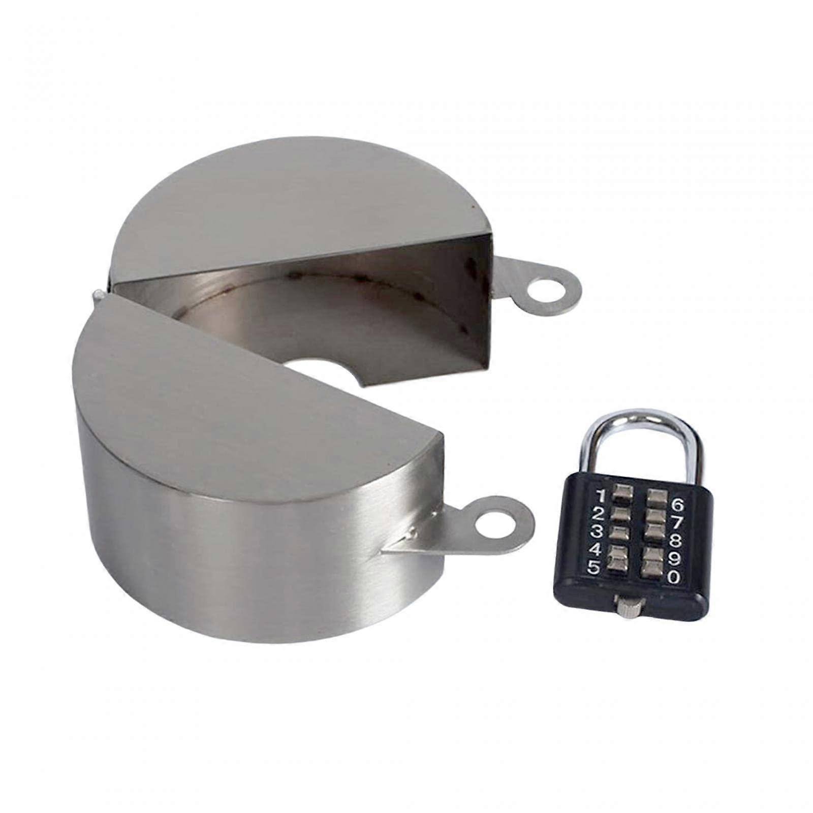 Outdoor Faucet Cover With Removable Door And Faucet Lock