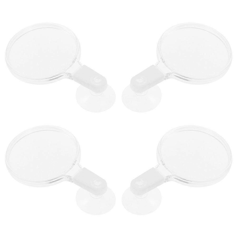 Acrylic Fish Tank Viewer for Magnification with Suction Cup 16Pcs Magnifying Glass