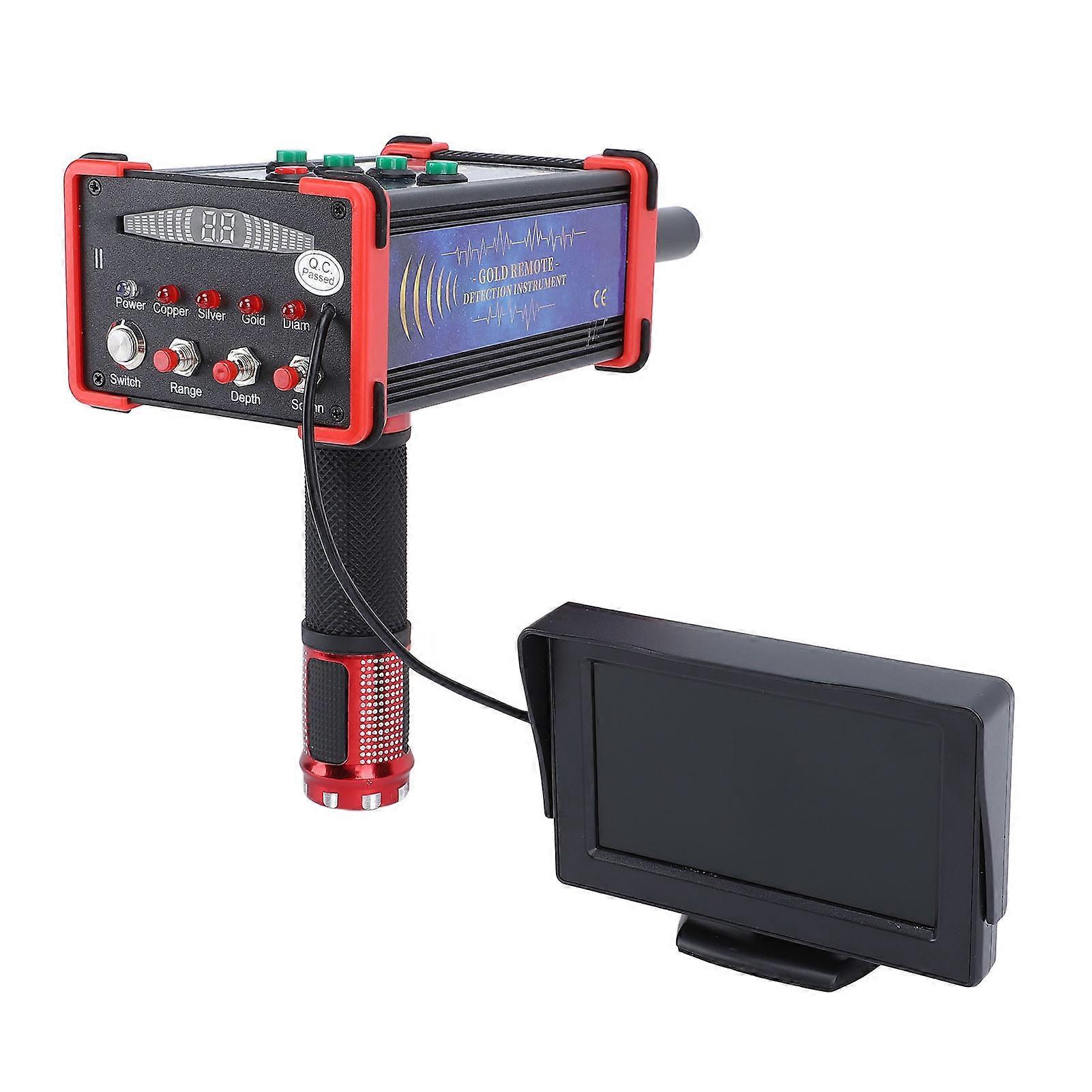 Professional Metal Detector 49.2ft Depth 3280ft Range LCD Display