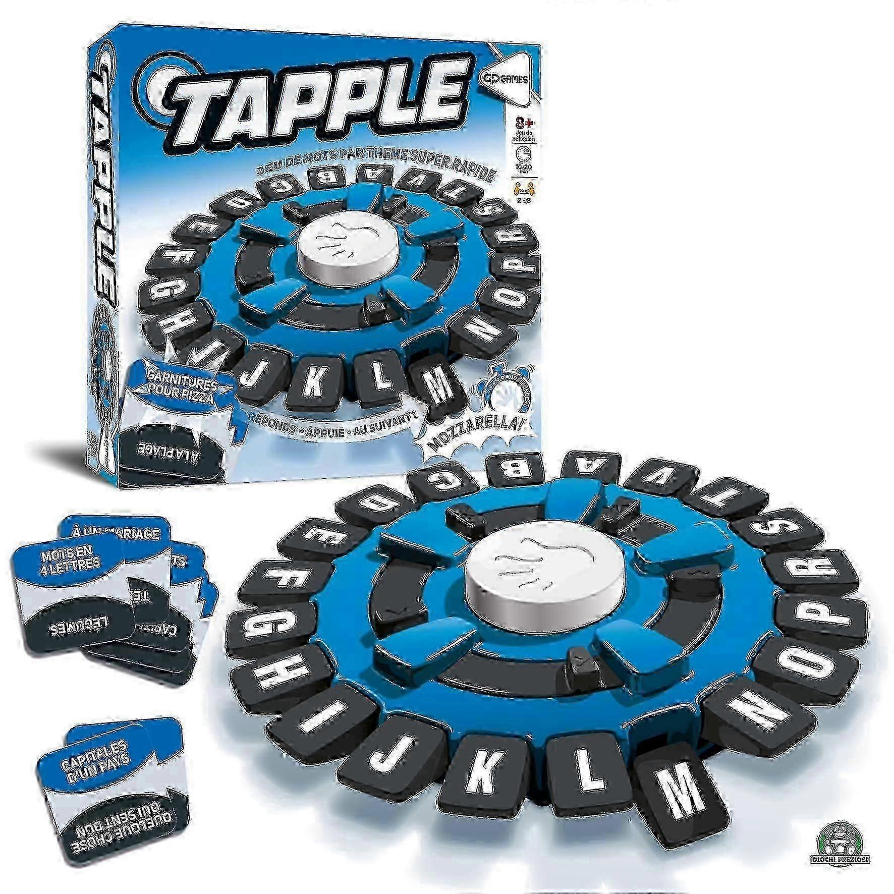 TAP01 Electronic Word Game for Speedy Reflexes, 2 to 8 Players, Age Range 8+i