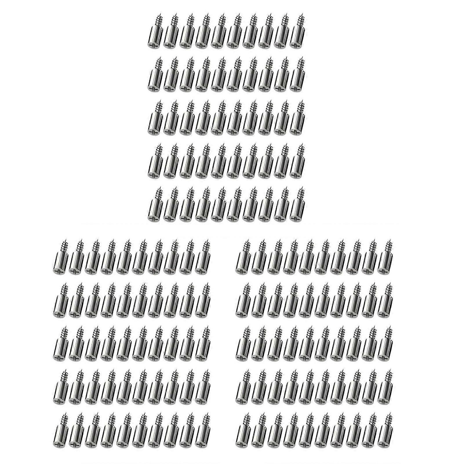 Self-Tapping Shelf Support Screws for Easy Installation, No Pre-Drilling, Durable Design Perfect for Kitchen Cabinets, Wardrobes DIY Projects