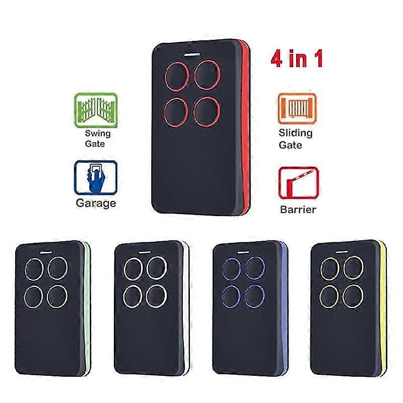 Door remote control Garage Remote garage command handheld transmitter 433mhz random color 25-26s