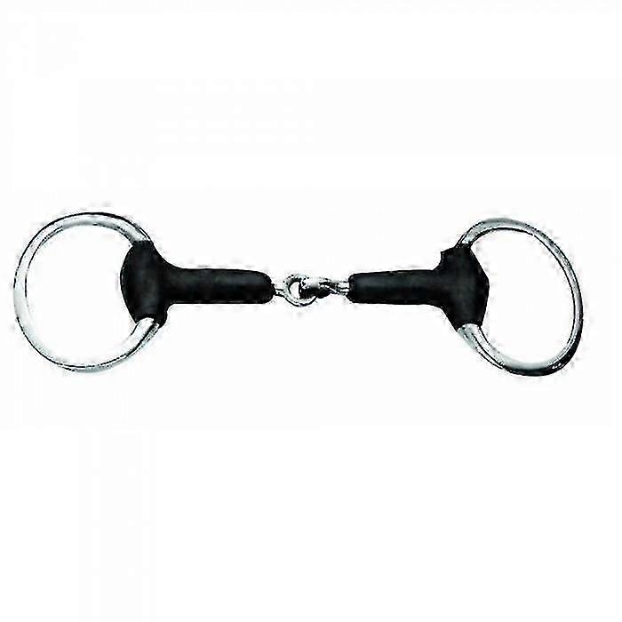 Soft Rubber Jointed Eggbutt Snaffle Bit 25-26s