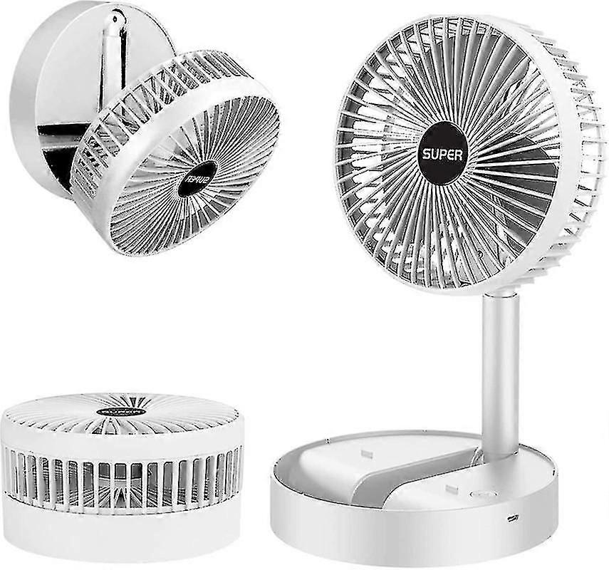 Portable Desk Fan Usb Powered Desktop Folding Table Fan