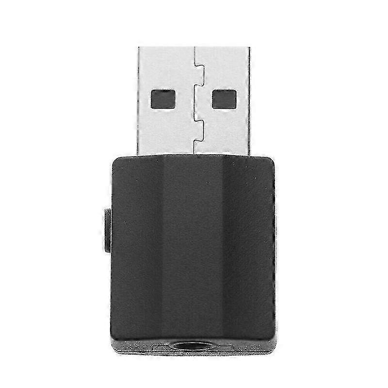 USB Bluetooth 5.0 Audio Adapter Transmitter Receiver AUX Speaker For