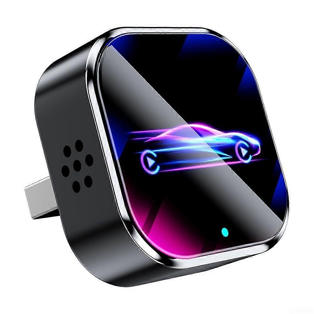 Wireless 2in1 Portable Vehicle Interconnect Box With Android Auto Compatible Infotainment Connectivity