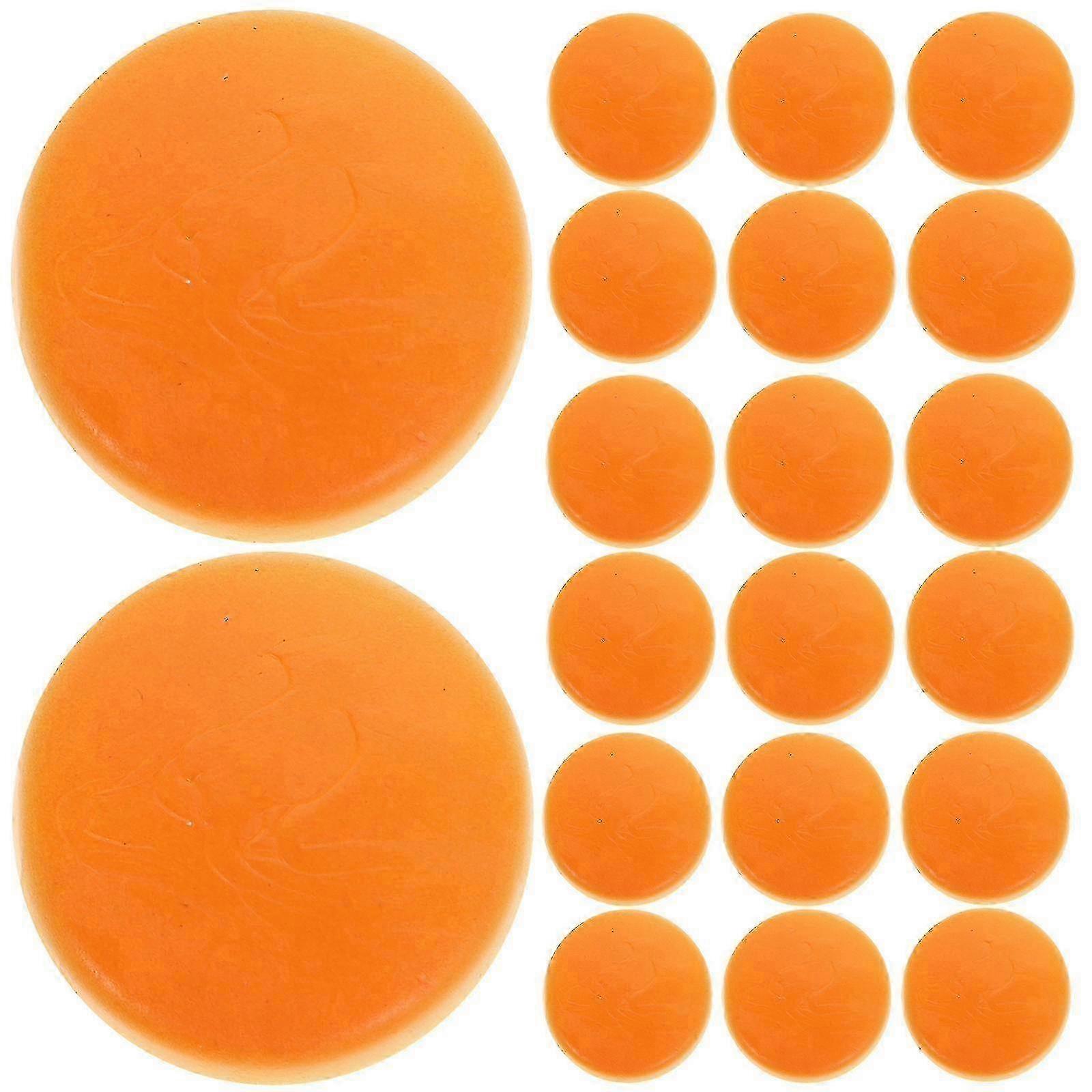 Realistic Simulation Mini Bread Charms - 20pcs Artificial Plastic Bread Decoration for DIY