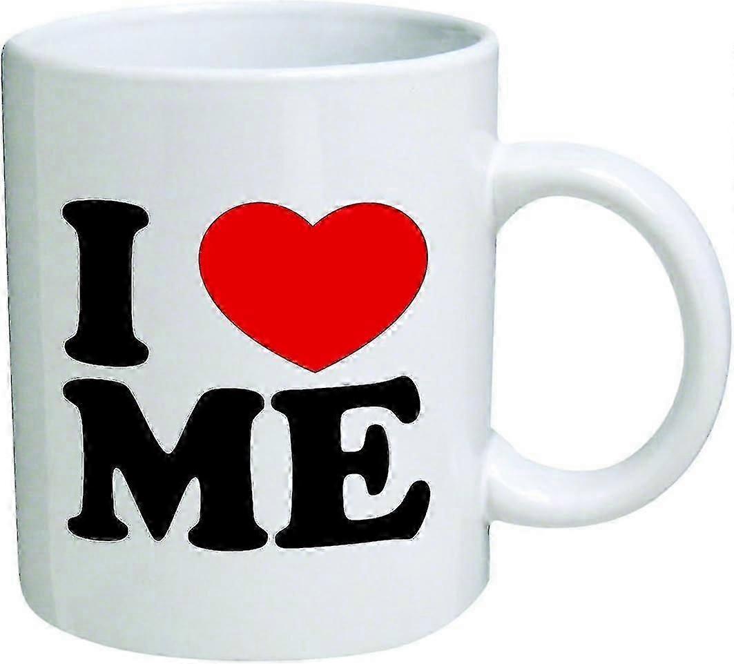 I Love Me Ceramic Coffee Mug for SSRGV - 11 oz, Dishwasher & Microwave Safe(SSRGV用I Love Meセラミックコーヒーマグ - 11オンス、食器洗い機&電子レンジ対応)