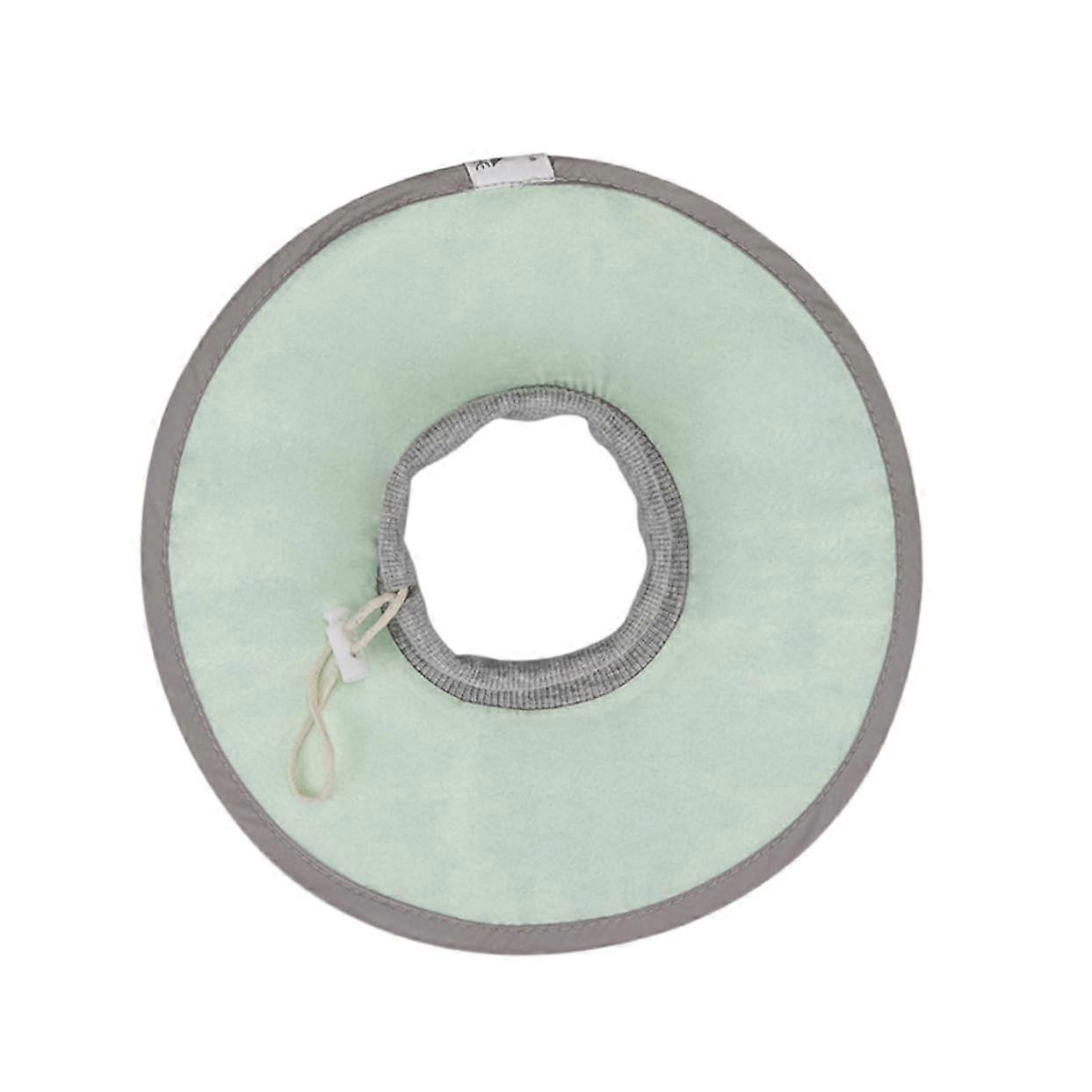 Protective Pet Collar Lightweight Breathable AntiLick Adjustable Soft Size S PostSurgery Wound Healing