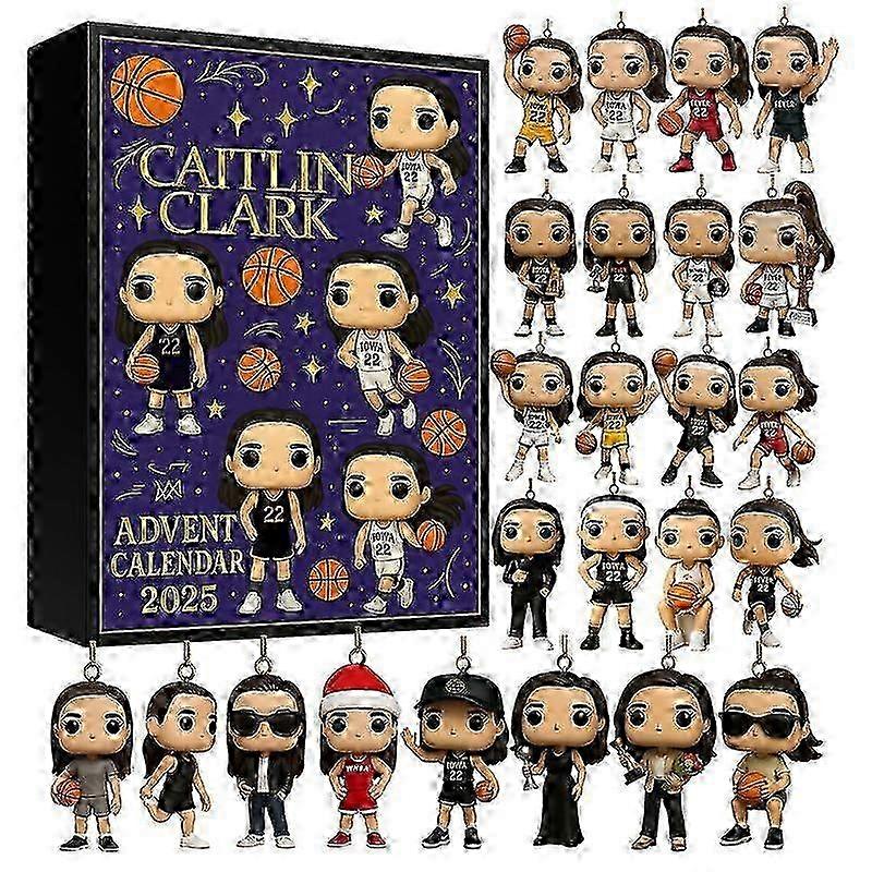 Caitlin Clark Advent Calendar Caitlin Clark 2025 calendar blind box 0403