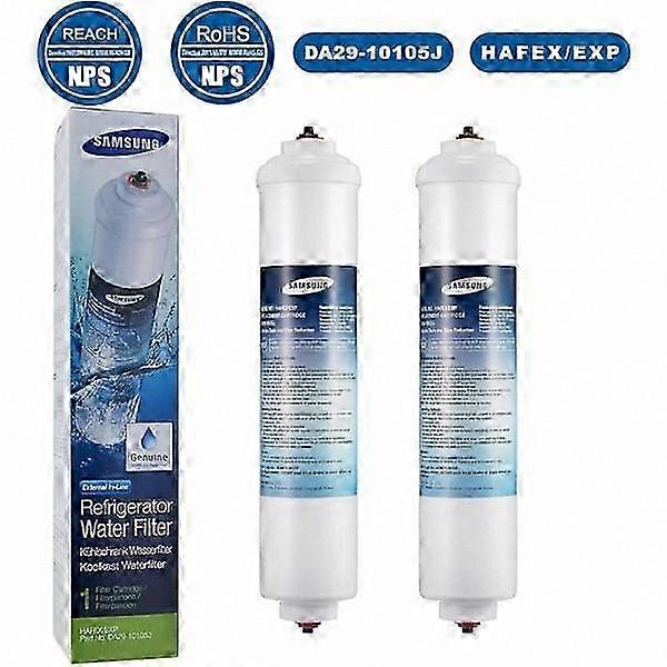 Refrigerator Water Filter Compatible with  DA29-10105J HAFEX EXP WSF-100 2-Pack