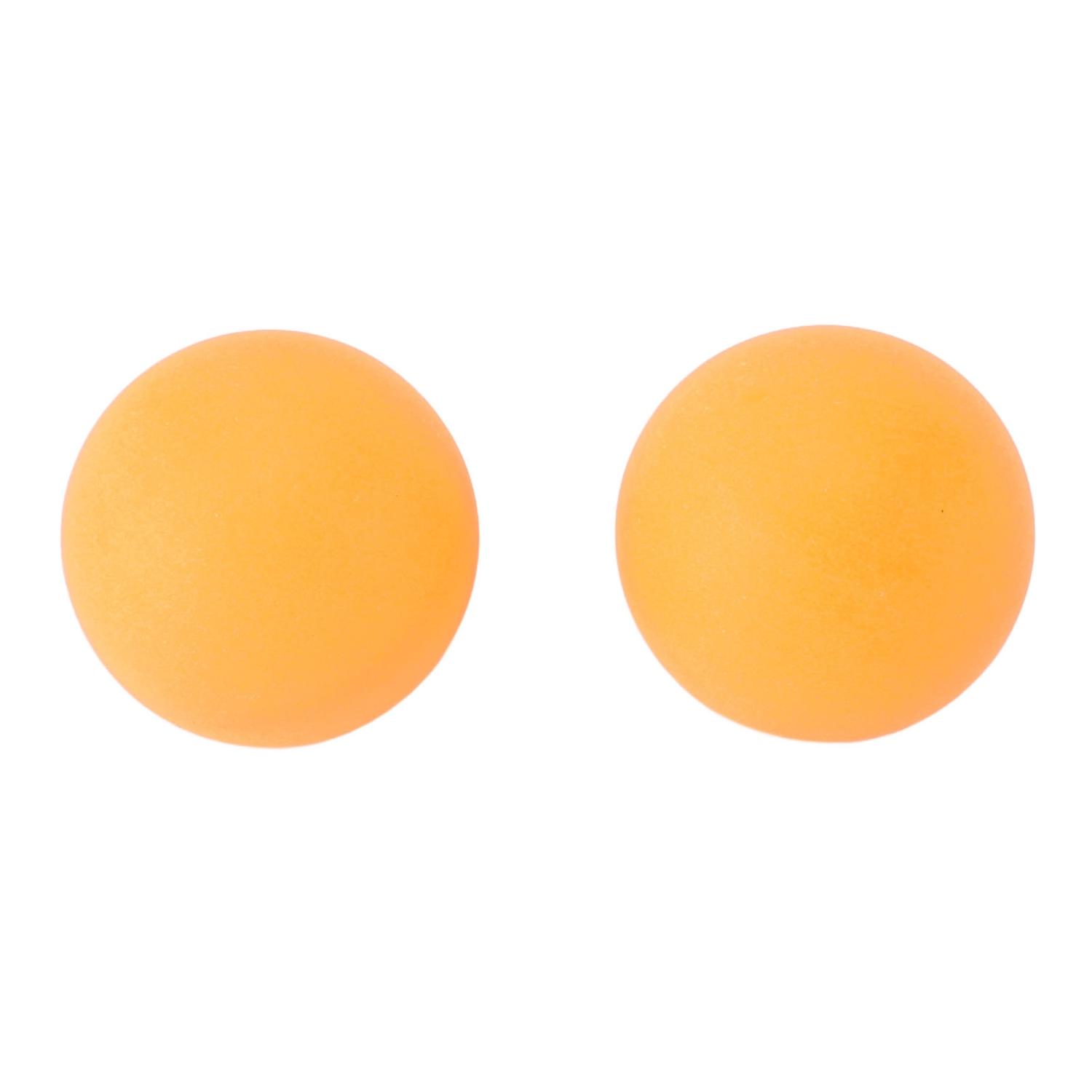 2 Pcs Table Tennis Ball High Contrast Color Plastic Pong Game Balls for Visually Impaired and Blind 