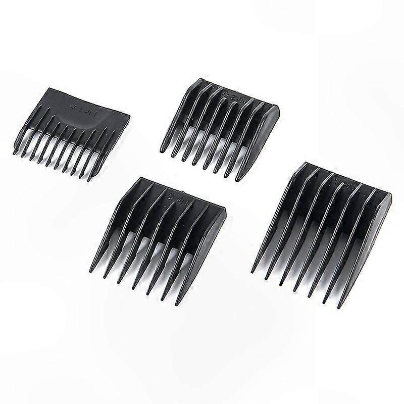 4-Piece Hair Clipper Comb Set, Replacement Guide Combs for Professional Barbering, Compatible with 1400 Series Clippers