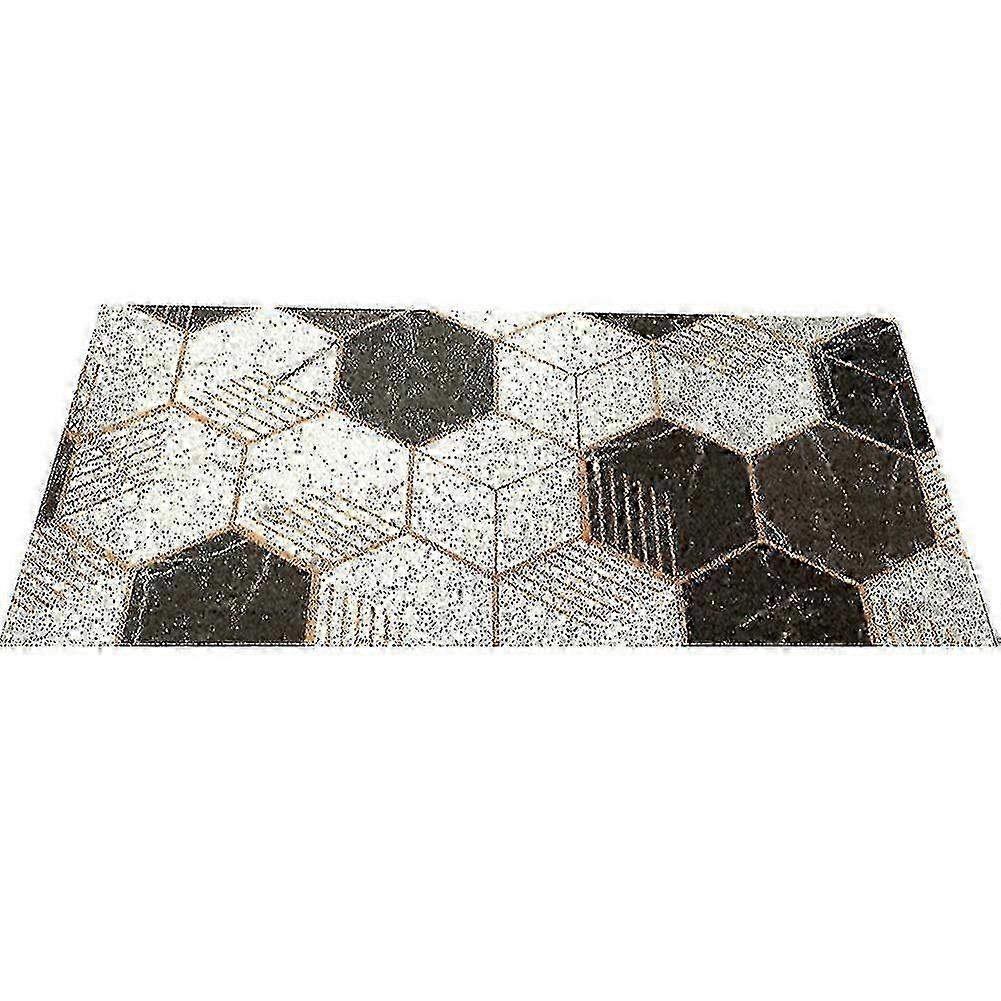 Geometric Pattern Door Mat Non Slip & Washable