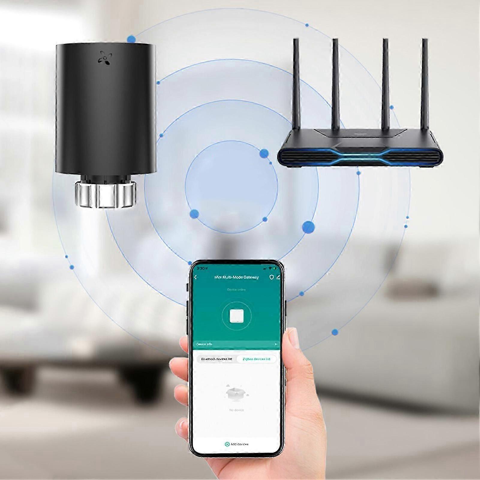 Programmable Thermostatic Radiator-Valve, Weekly Programming Heating Thermostat, Battery Powered Heating Thermostat, for House