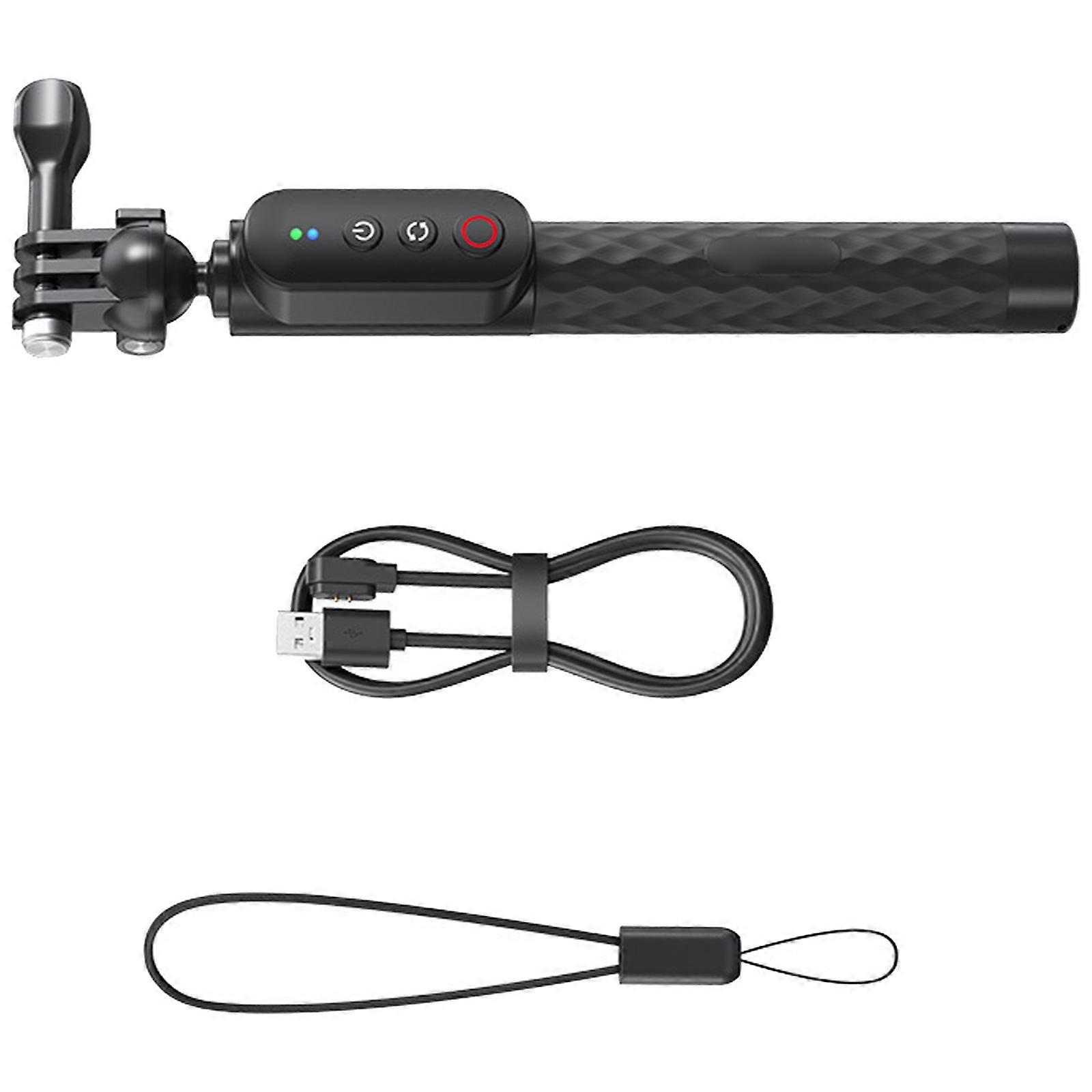 Extendable Selfie Stick With Remote Control And Tripods Mount For Action Cameras Portable Design Multicolor