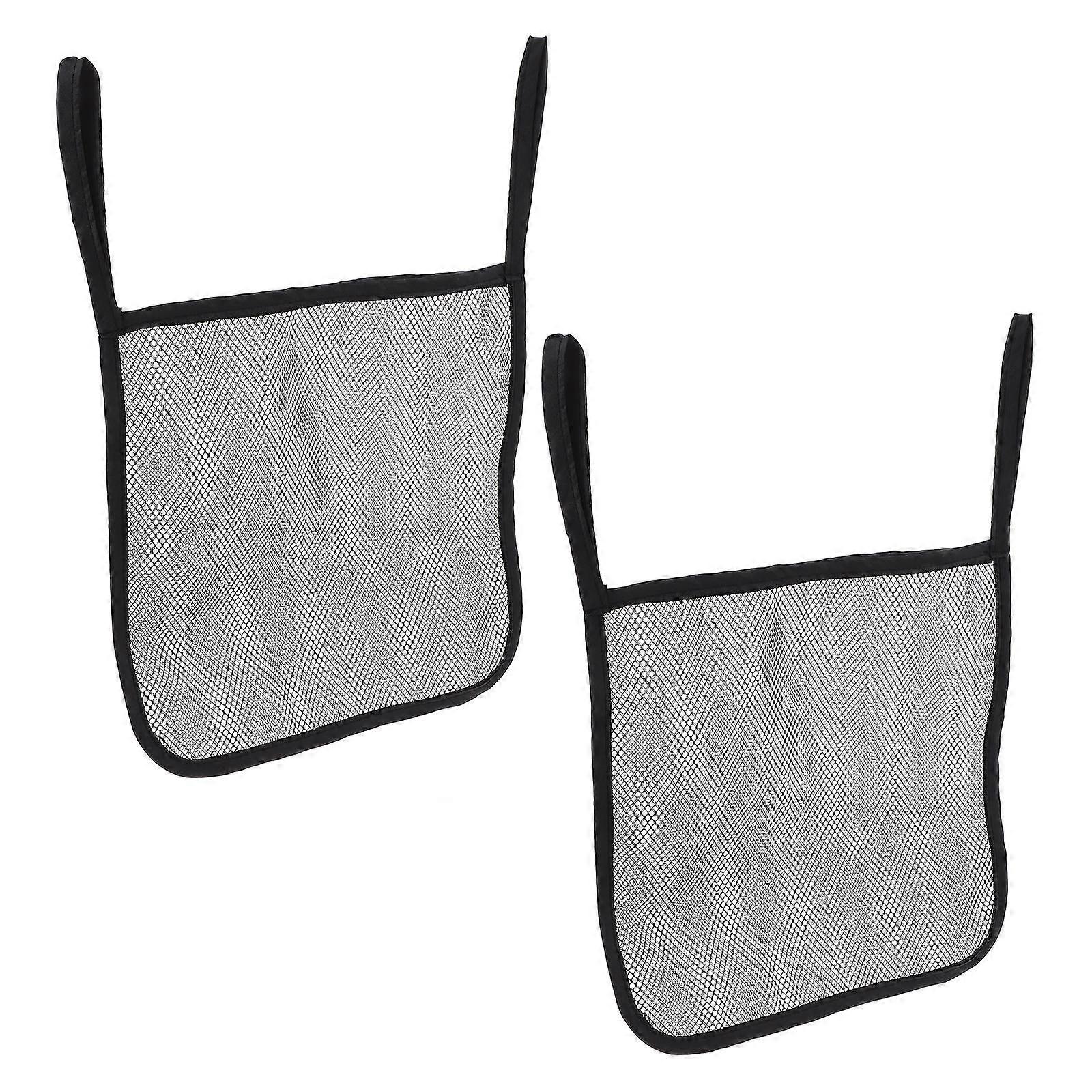 Black Stroller Hanging Bag Storage for Baby Stroller 2Pcs Set