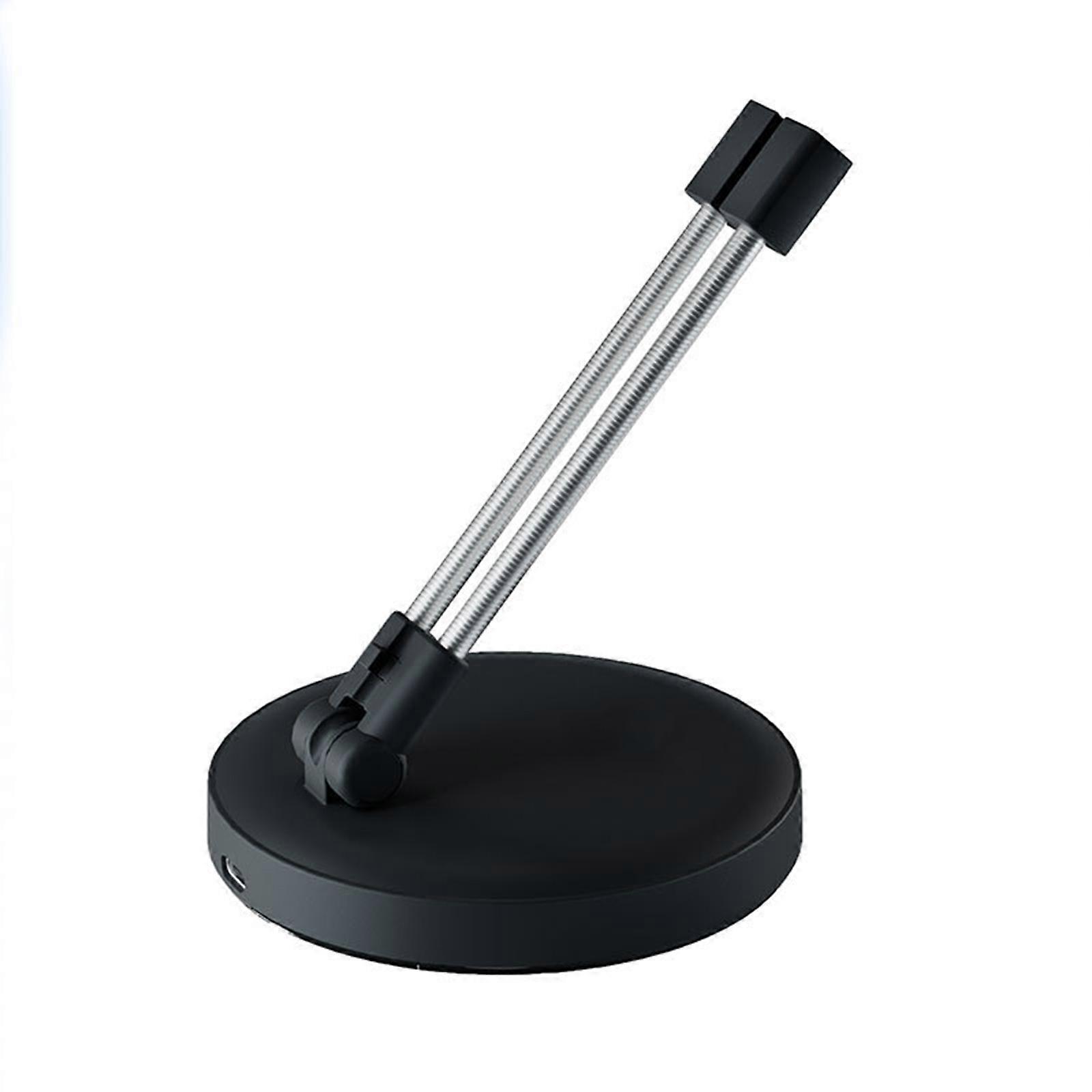 Adjustment Gaming Mouse Cable Holder With Slip proof Rubber Pad And LED Color Cycling For Gameplay Enhances Precisions Multicolor