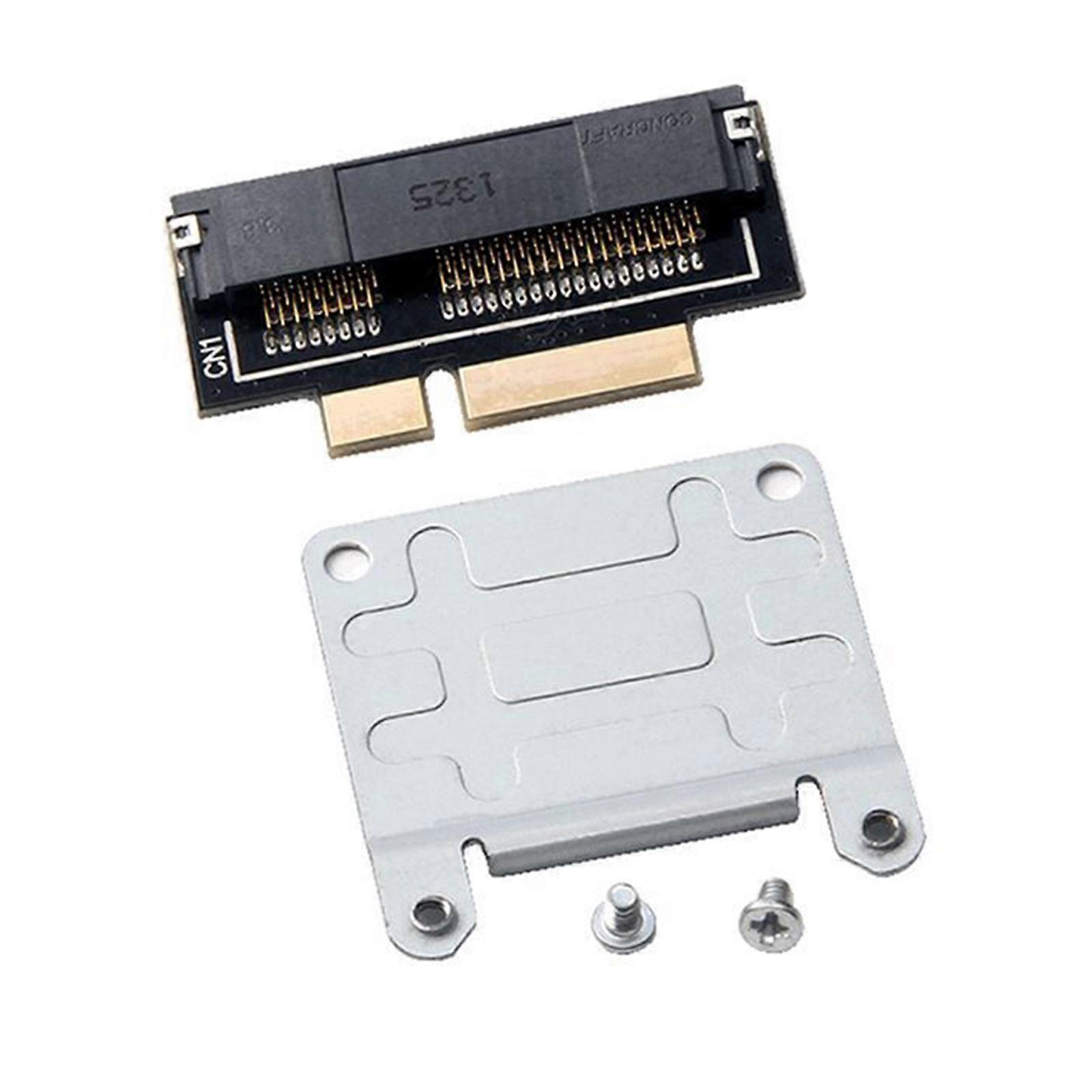 Upgrades for  Pro 2012 A1425 A1398 Laptop mSATA SSD to SATA Adapter Card Slot Replacement with Baffle Multicolor