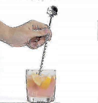 Cocktail Spoon For Drinks Bar Bar With A Skull