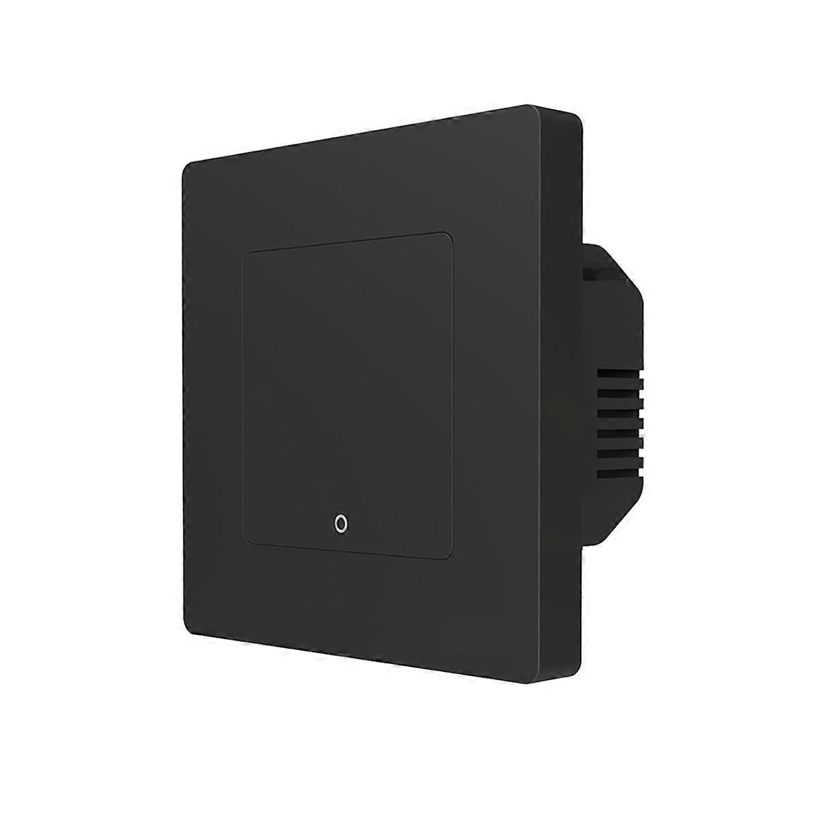 Tuya WiFi Smart Light Switch Dimmer Switch Smart Life APP Fernbedienung Arbeit mit Schwarz-Grau