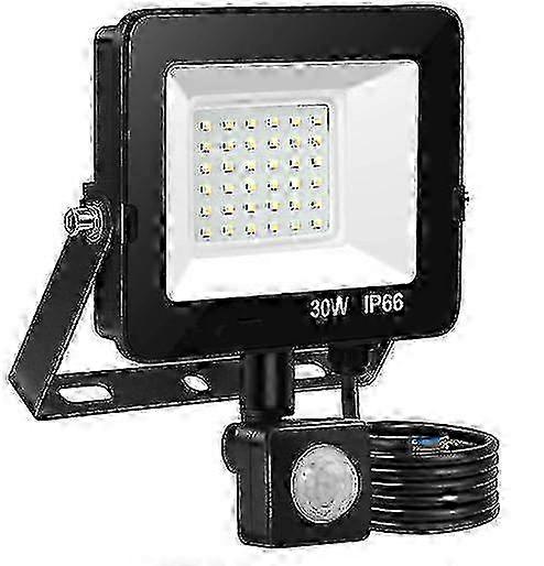 Motion Sensor Outdoor Security Light, LED Floodlights with PIR Sensor, IP66 Waterproof Motion Sensor Outdoor Wall Light with Remote Control