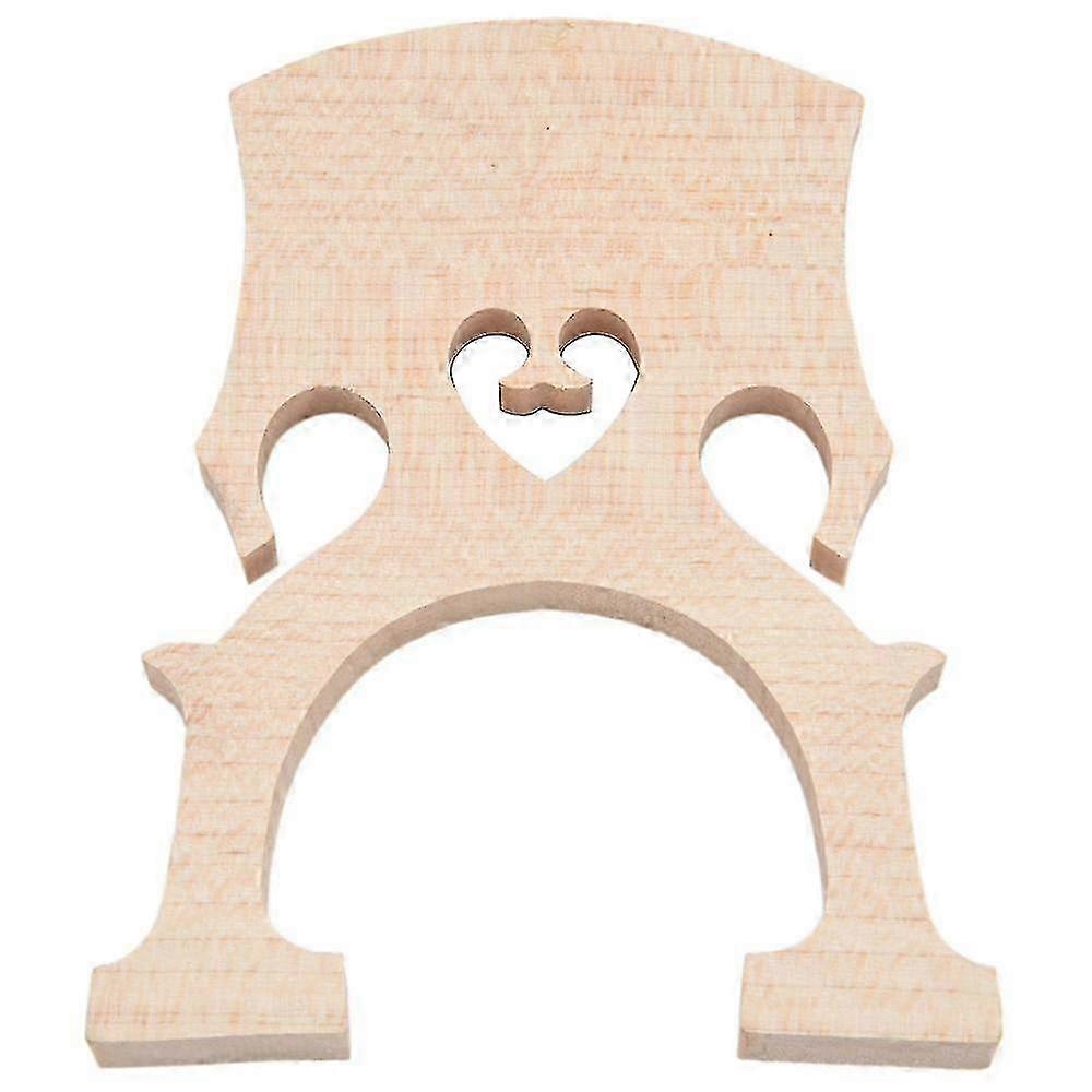 Professional Cello Bridge For 3/4 Size Cello Exquisite Maple Material