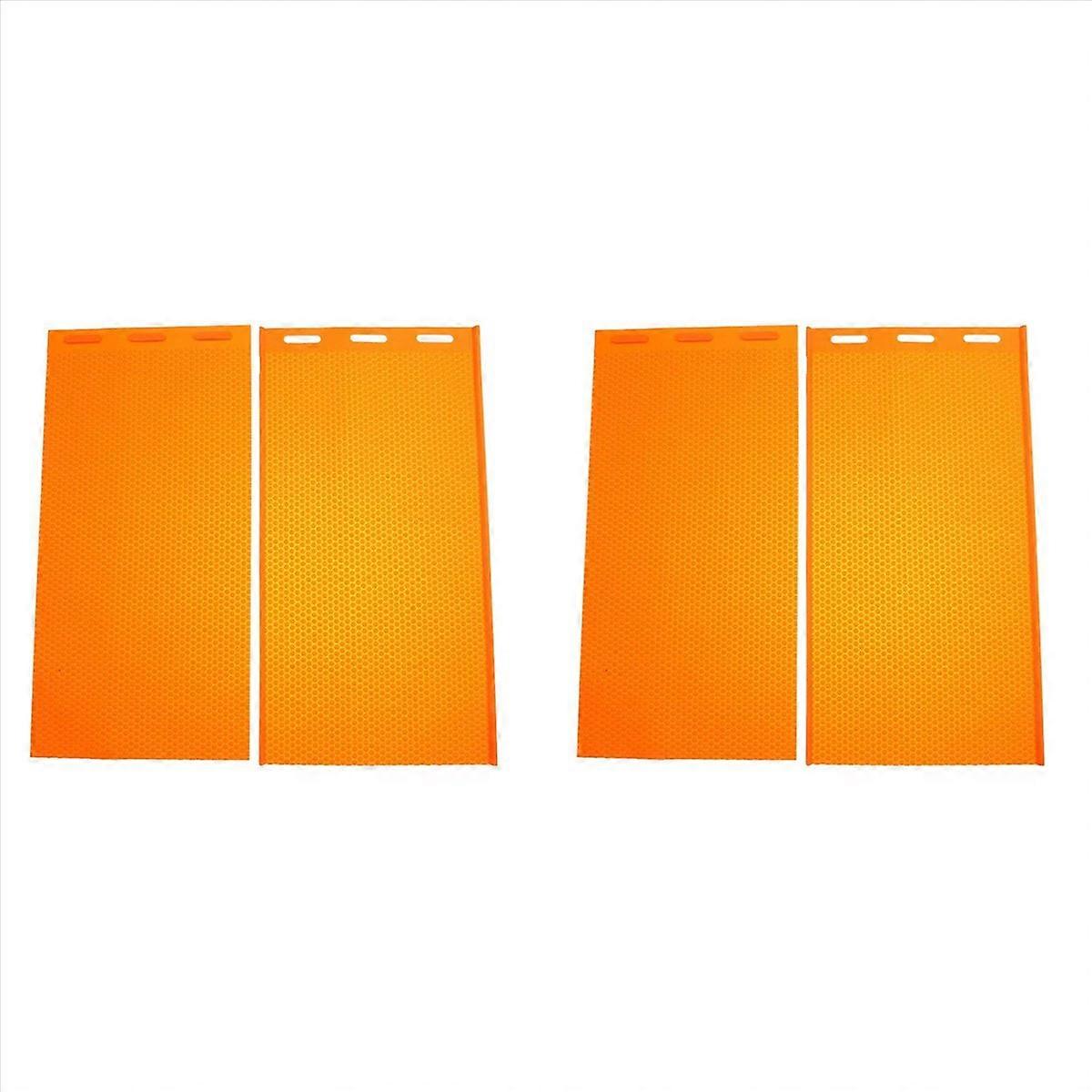 2X Imker Silikon Bienenwachs Form Foundation Bee Hive Basis Blatt Form Bienenwachs Blatt Form