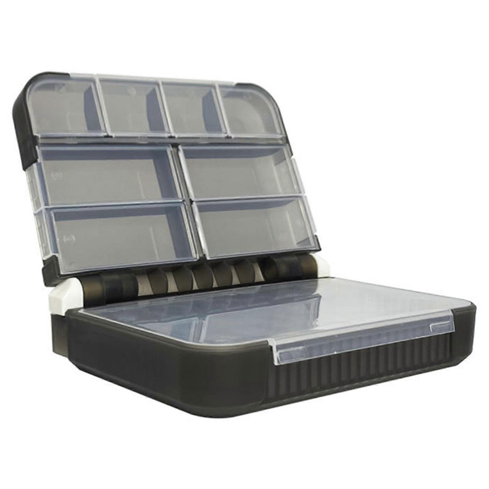 Baits Lures Organizers Double Sided Fishing Tackle Box Outdoor Fishing Tool Box Small Part Box Artificial Baits Case Multicolor