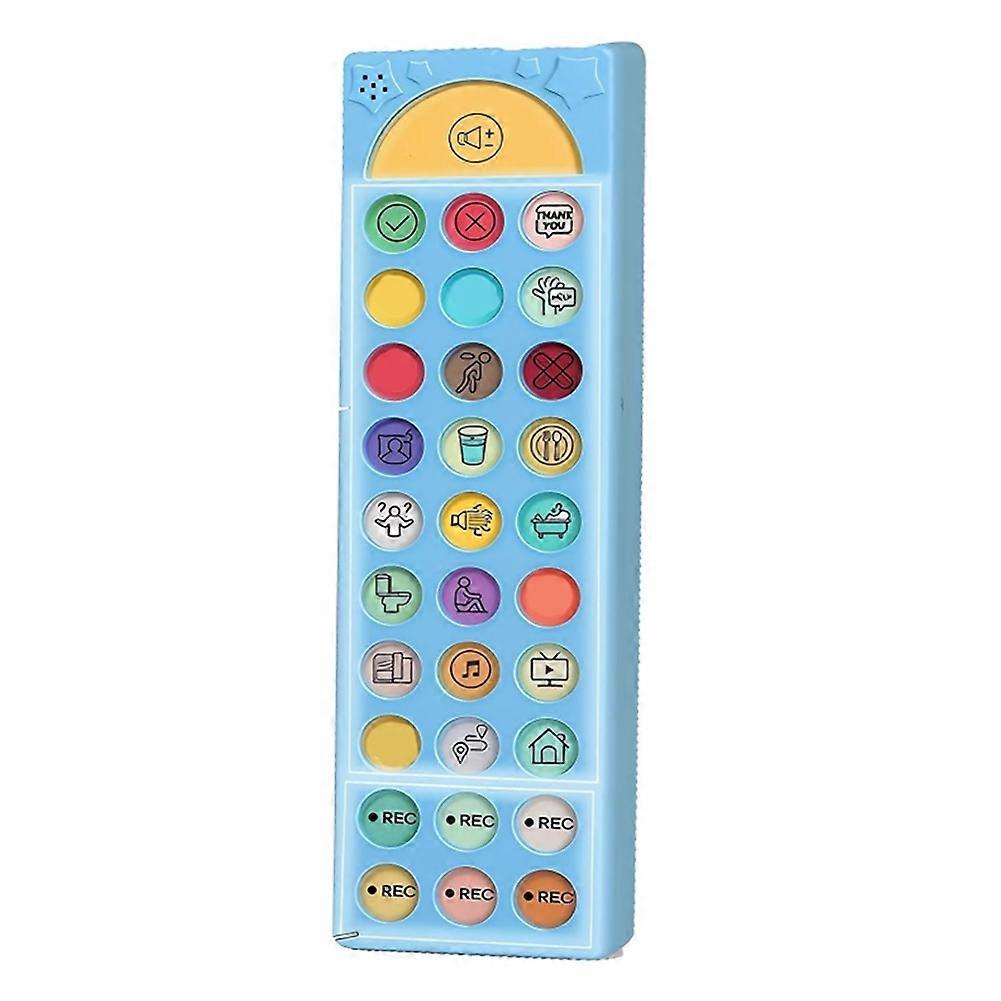 Autism Communication Device with 24 Easy-to-Understand Buttons, 6 Programmable Options, and Adjustable Volume