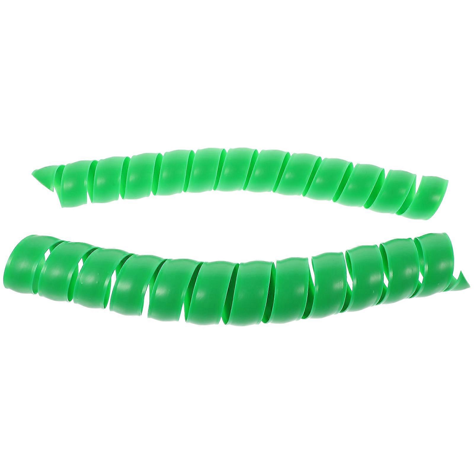 Tree Protector Tree Trunk Guard for Bark Protection 8Pcs Green Plastic Wraps