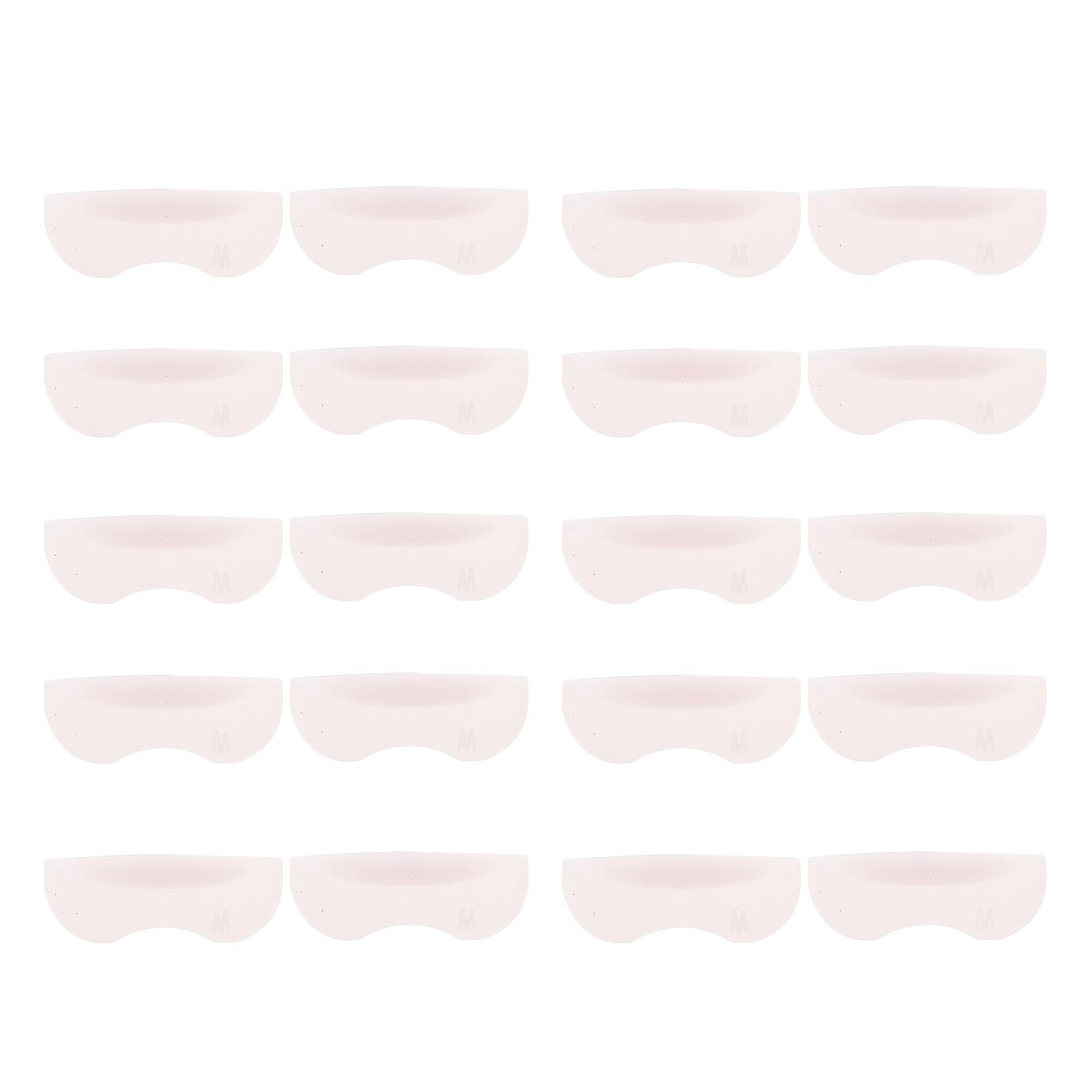 Eyelash Grafting Tools Silicone Eyelash Perming Pads for Professional Use 2 Boxes