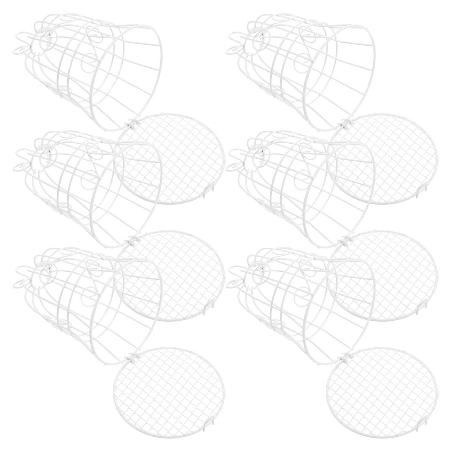 Iron Hollow Birdcage Candy Container for Storage Use 24Pcs