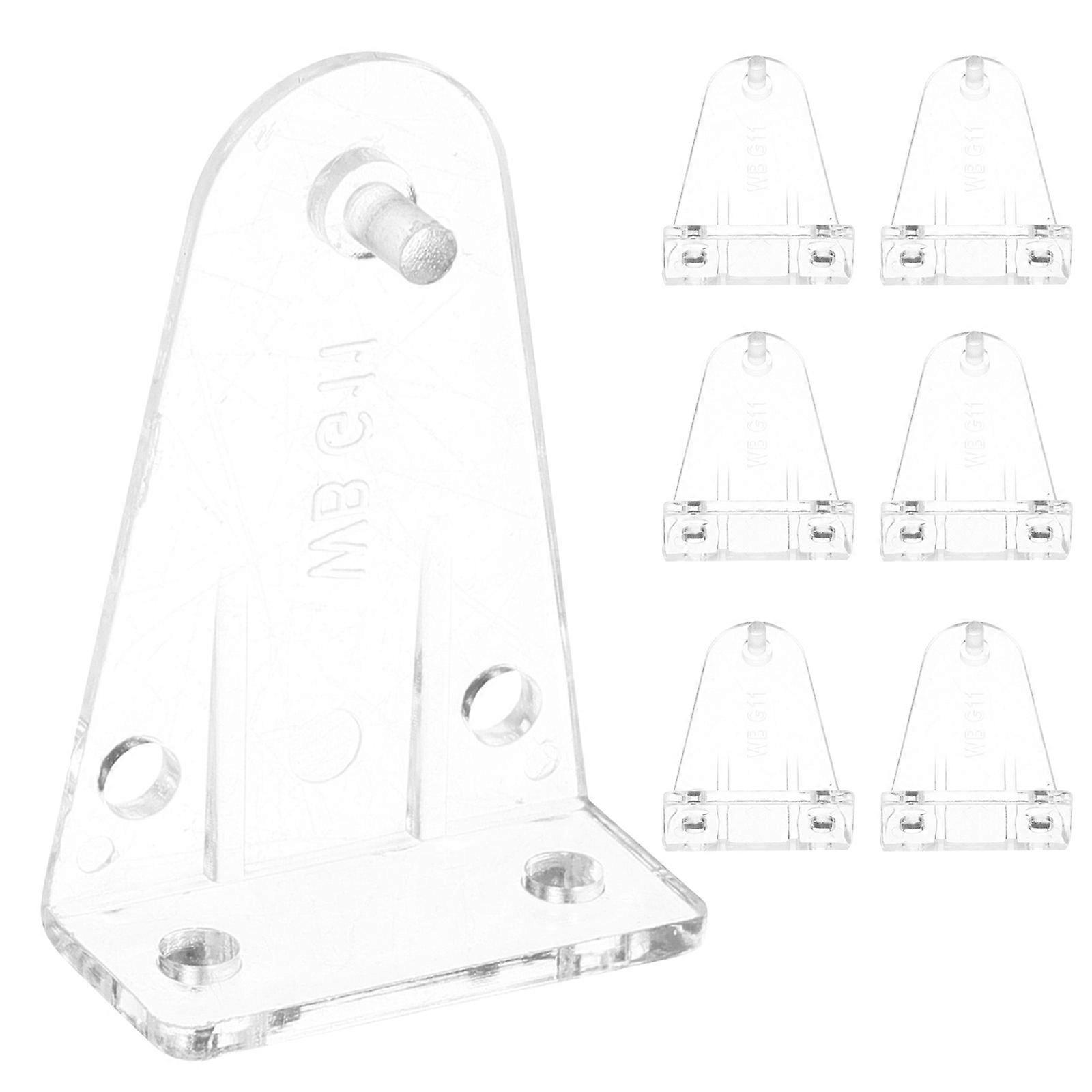 Blind Hold Down Brackets Clear Blinds Bottom Rail Hold Clips 8Pcs Pack