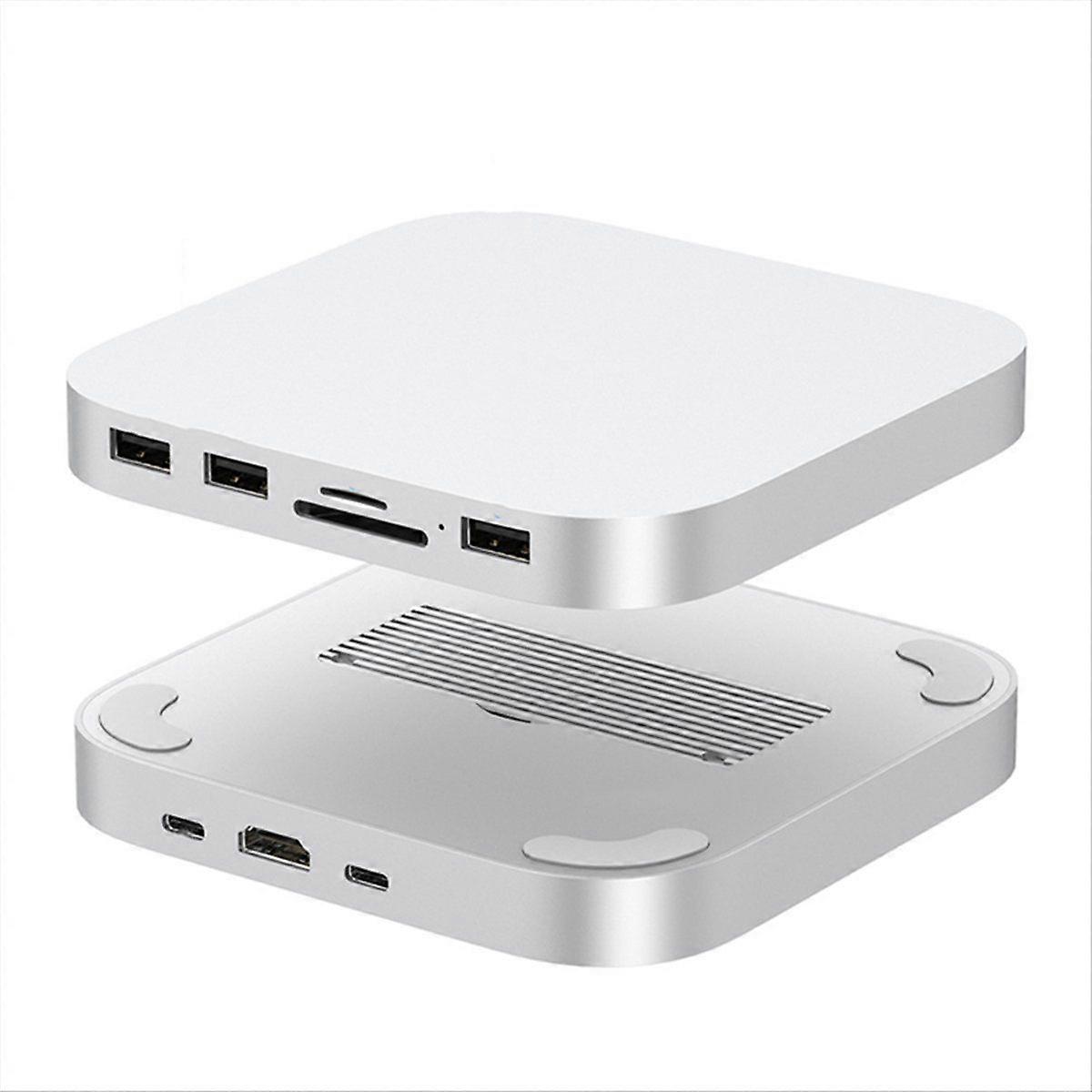 til mini usb c hub med m.2 ssd kabinet til mini / pro stativ type-c dockstation usb3.2 sd / tf4.0