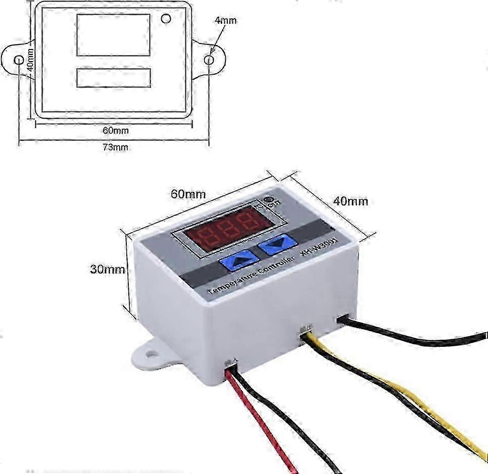 Temperature Controller Module for Digital Programmable Heating Thermostat