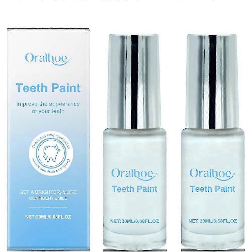 Smile Paint 即时牙齿美白漆，2025 新款牙齿漆